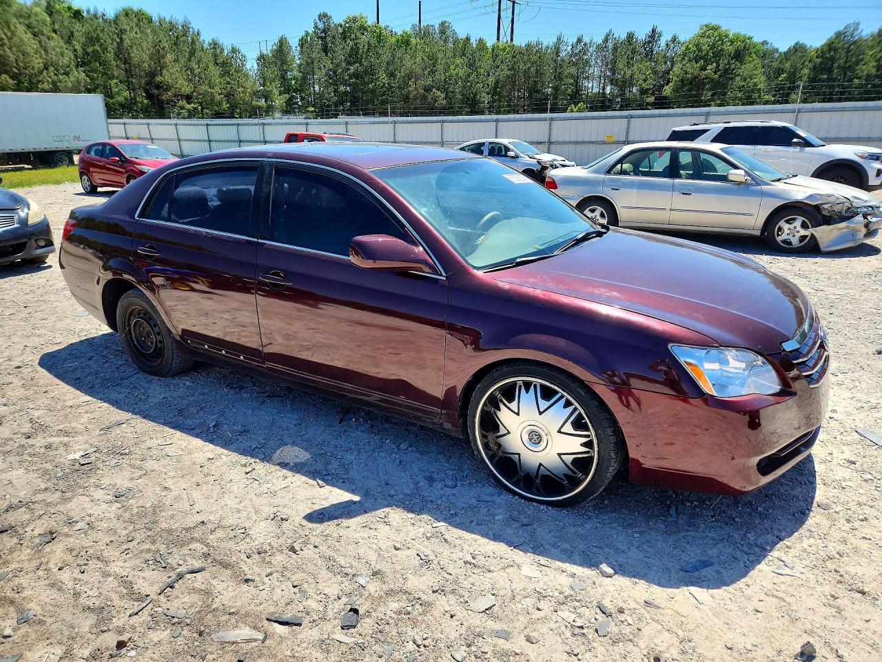2005 Toyota Avalon Xls Burgundy vin: 4T1BK36B95U030350