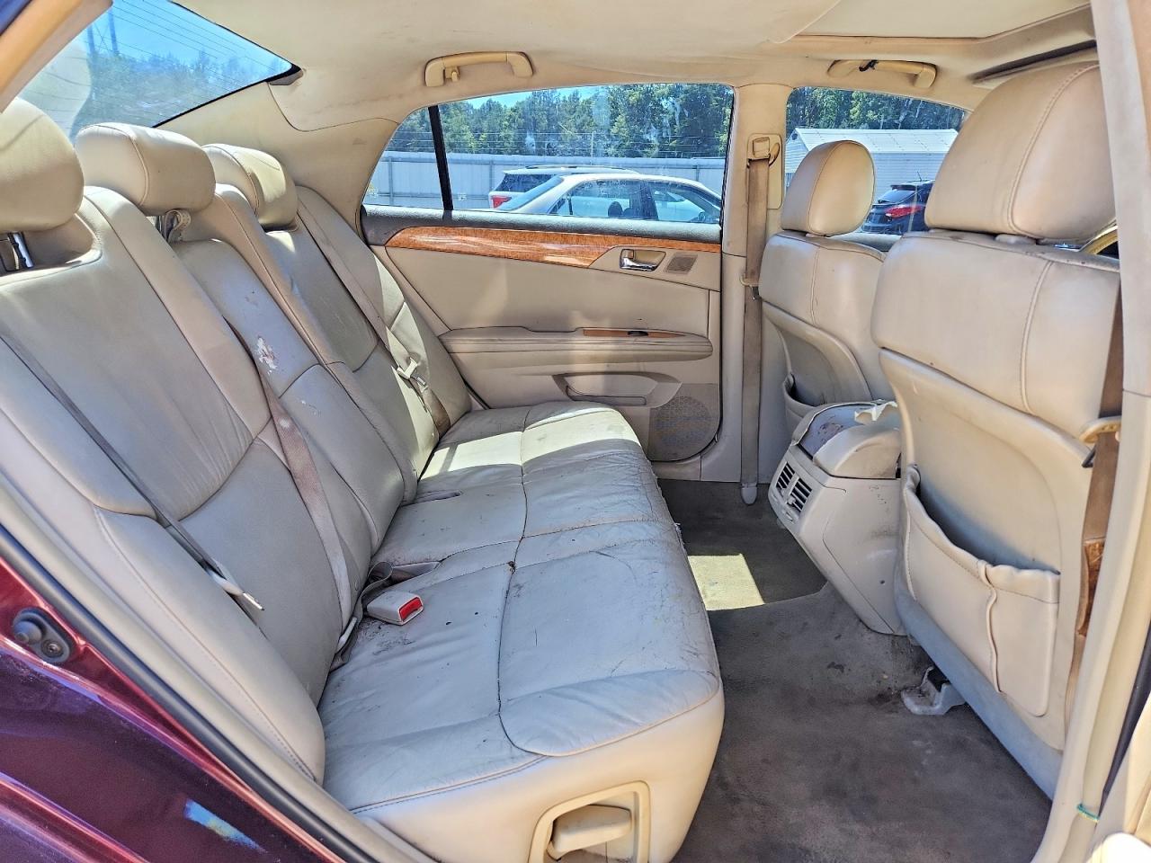 2005 Toyota Avalon Xls Burgundy vin: 4T1BK36B95U030350