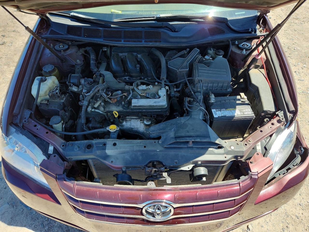 2005 Toyota Avalon Xls Burgundy vin: 4T1BK36B95U030350