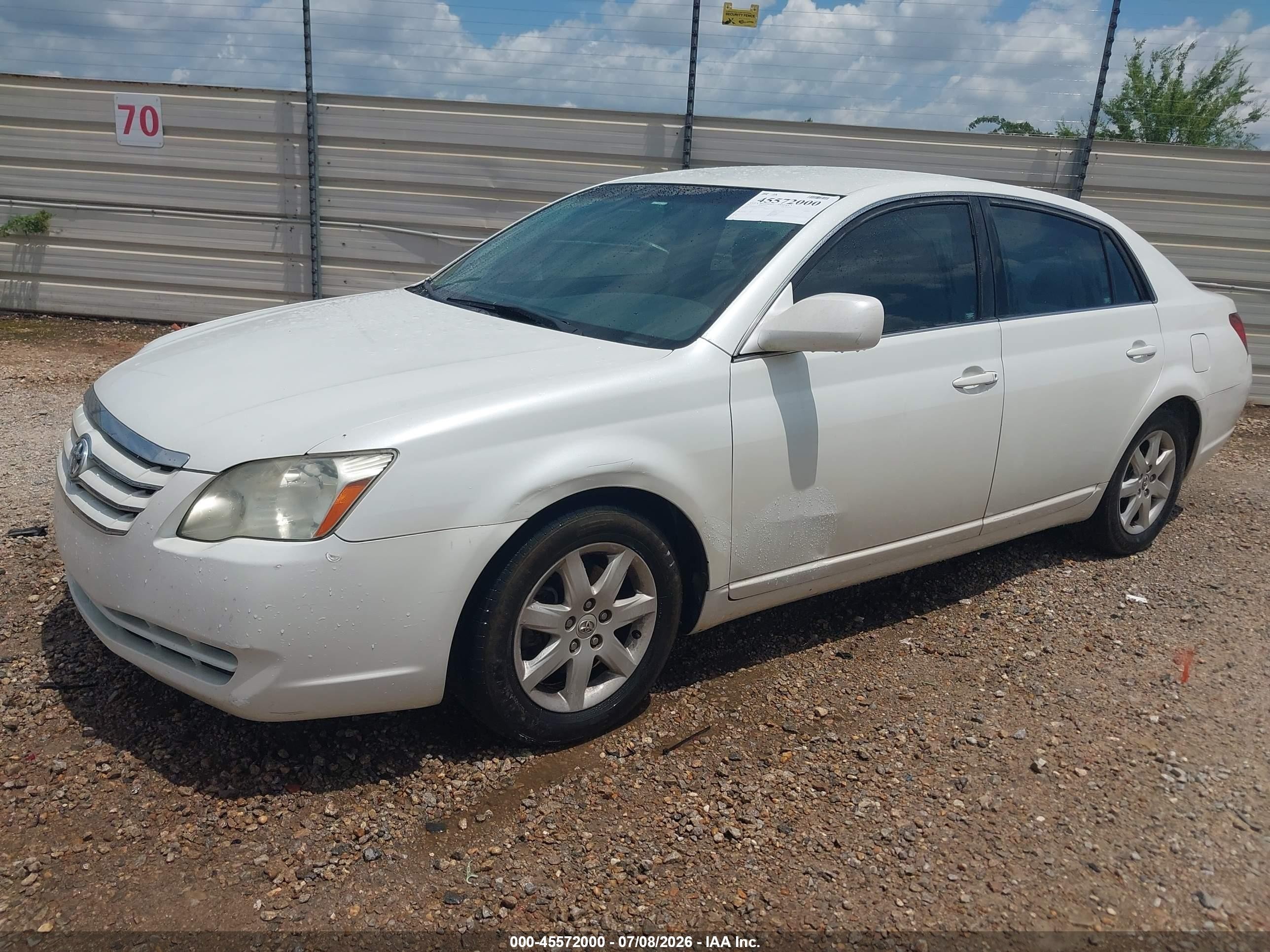 2005 Toyota Avalon Xl White vin: 4T1BK36B95U045513