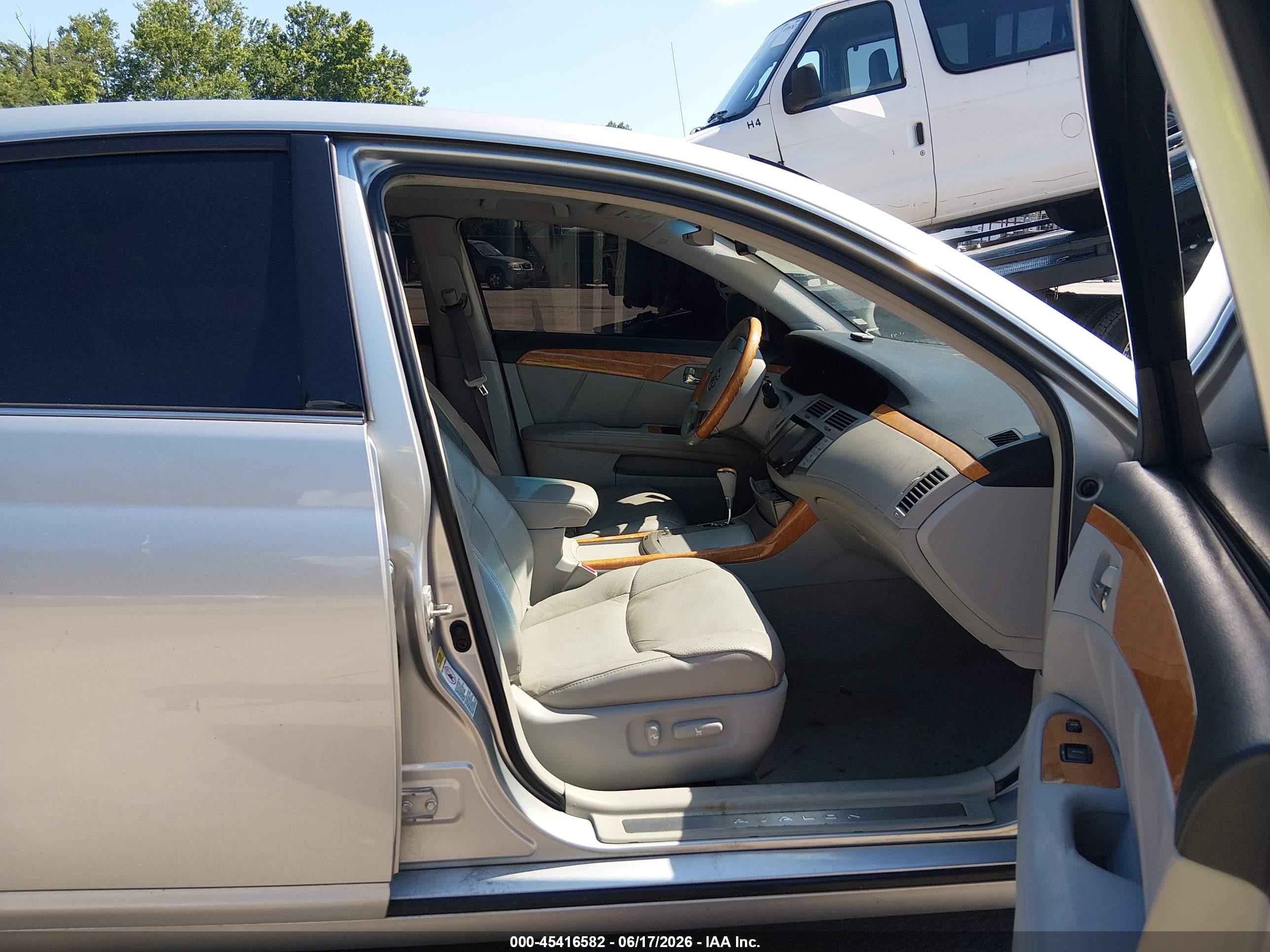 2005 Toyota Avalon Limited Silver vin: 4T1BK36B95U050467