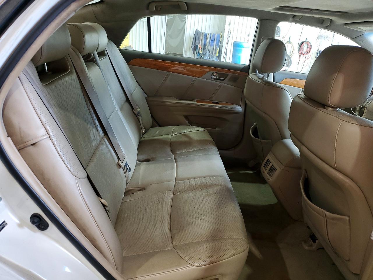 2005 Toyota Avalon Limited White vin: 4T1BK36B95U052669