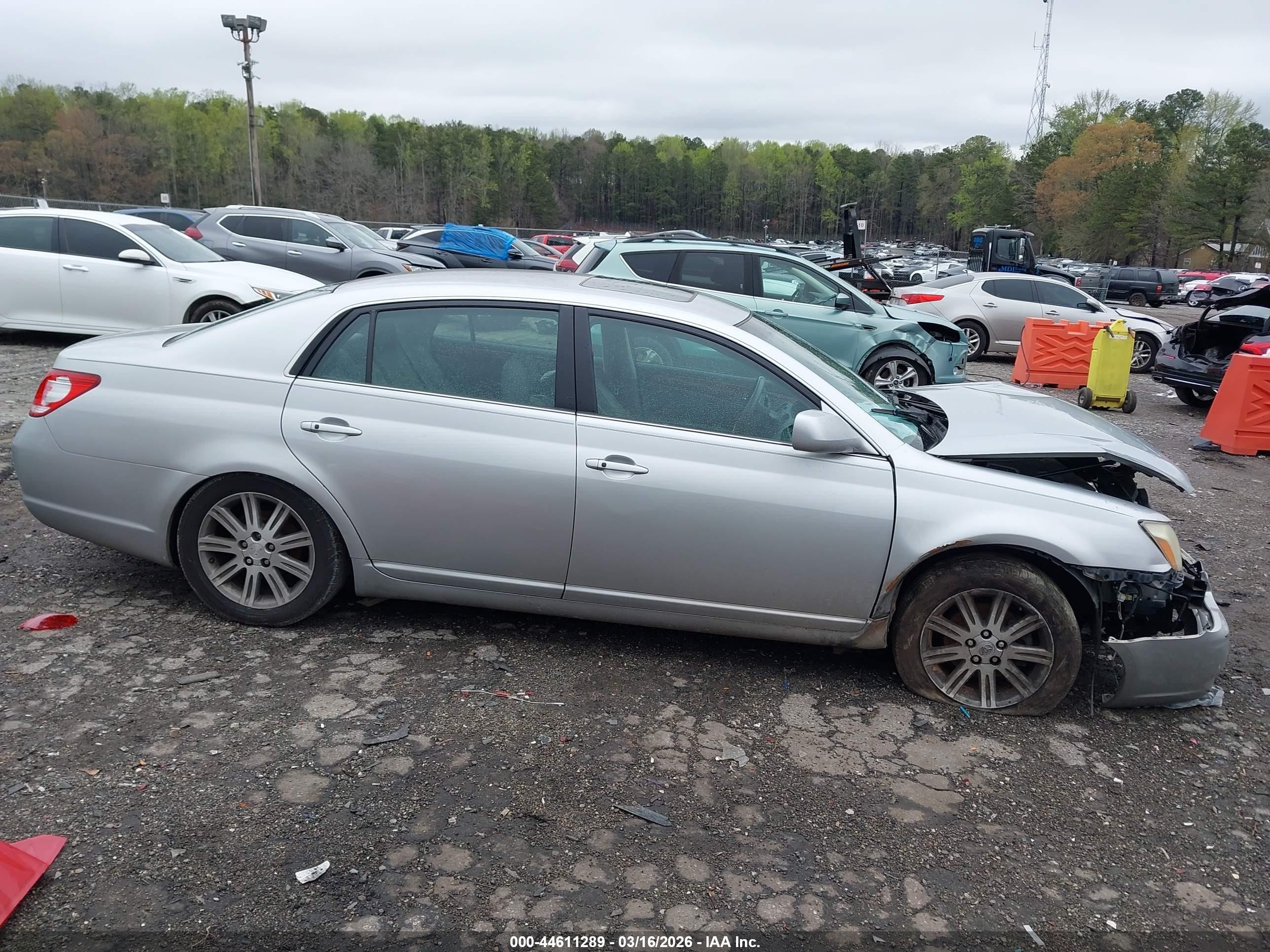 2005 Toyota Avalon Limited Silver vin: 4T1BK36B95U061324