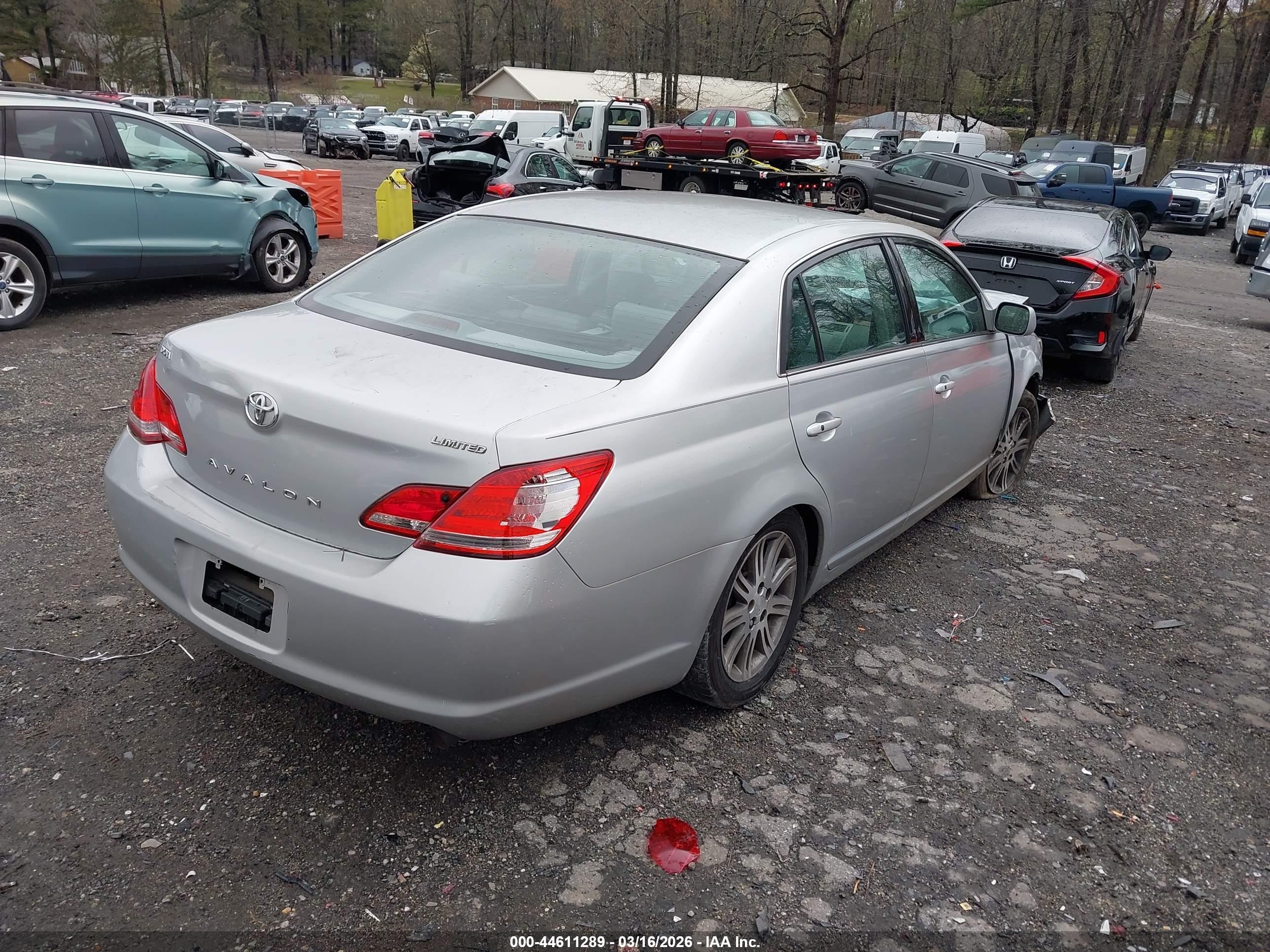 2005 Toyota Avalon Limited Silver vin: 4T1BK36B95U061324