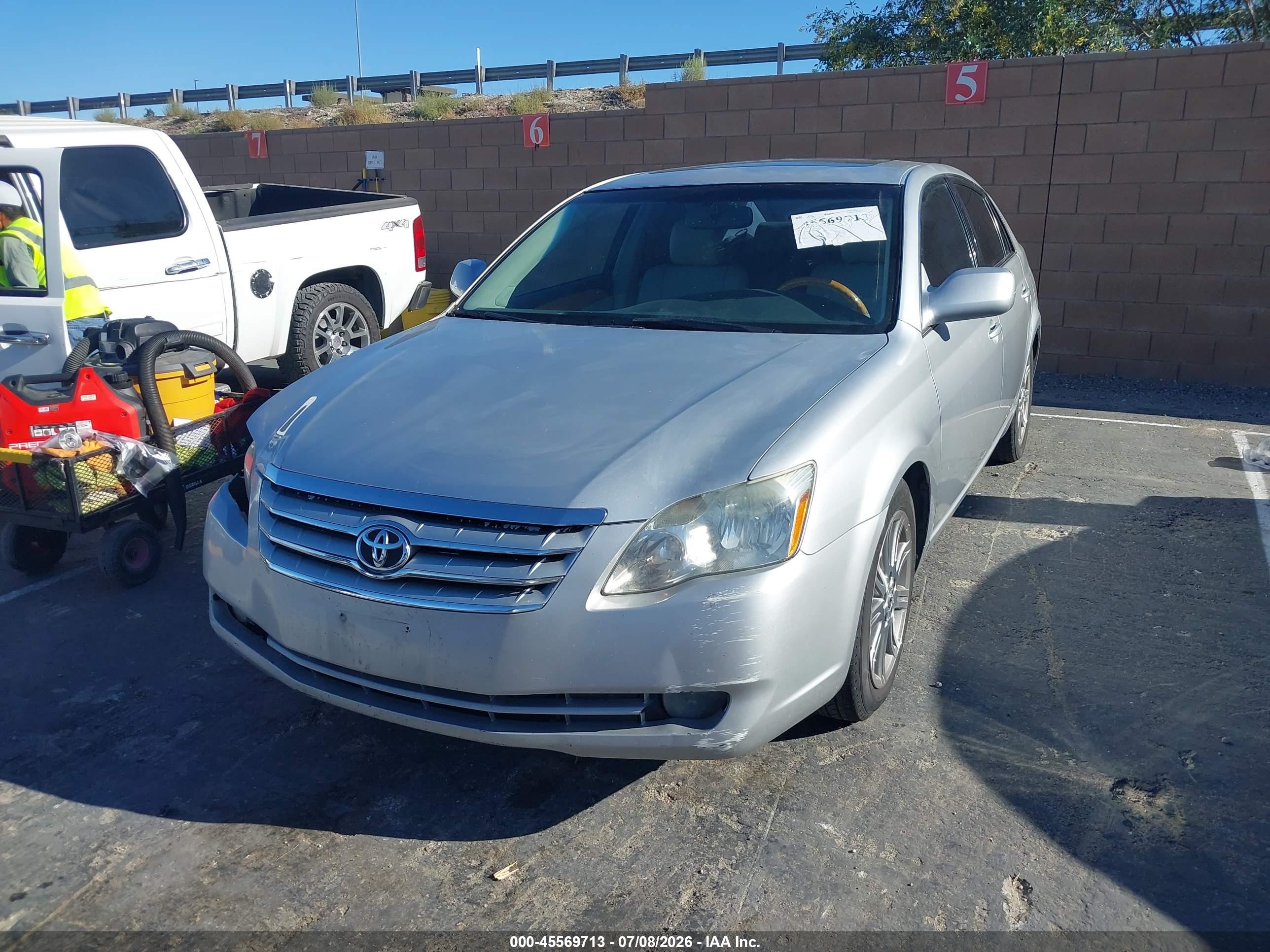 2005 Toyota Avalon Limited Silver vin: 4T1BK36B95U062179