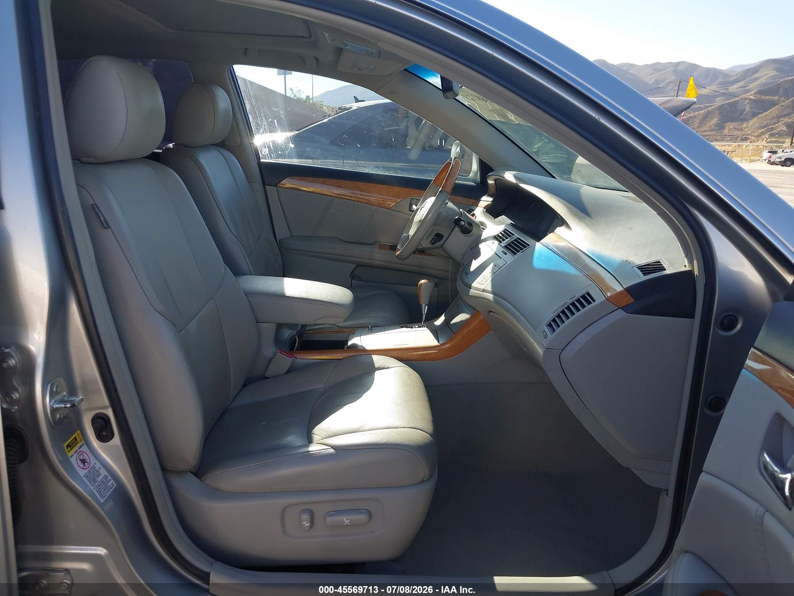 2005 Toyota Avalon Limited Silver vin: 4T1BK36B95U062179