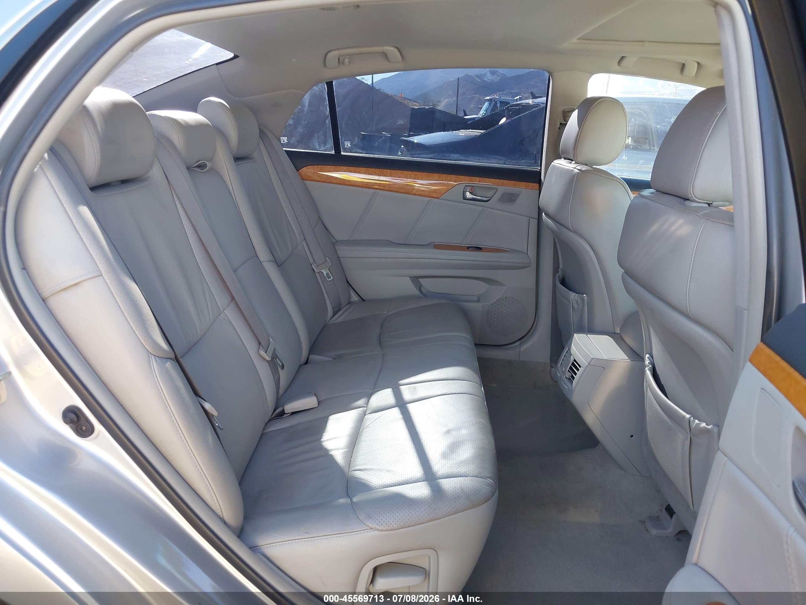 2005 Toyota Avalon Limited Silver vin: 4T1BK36B95U062179