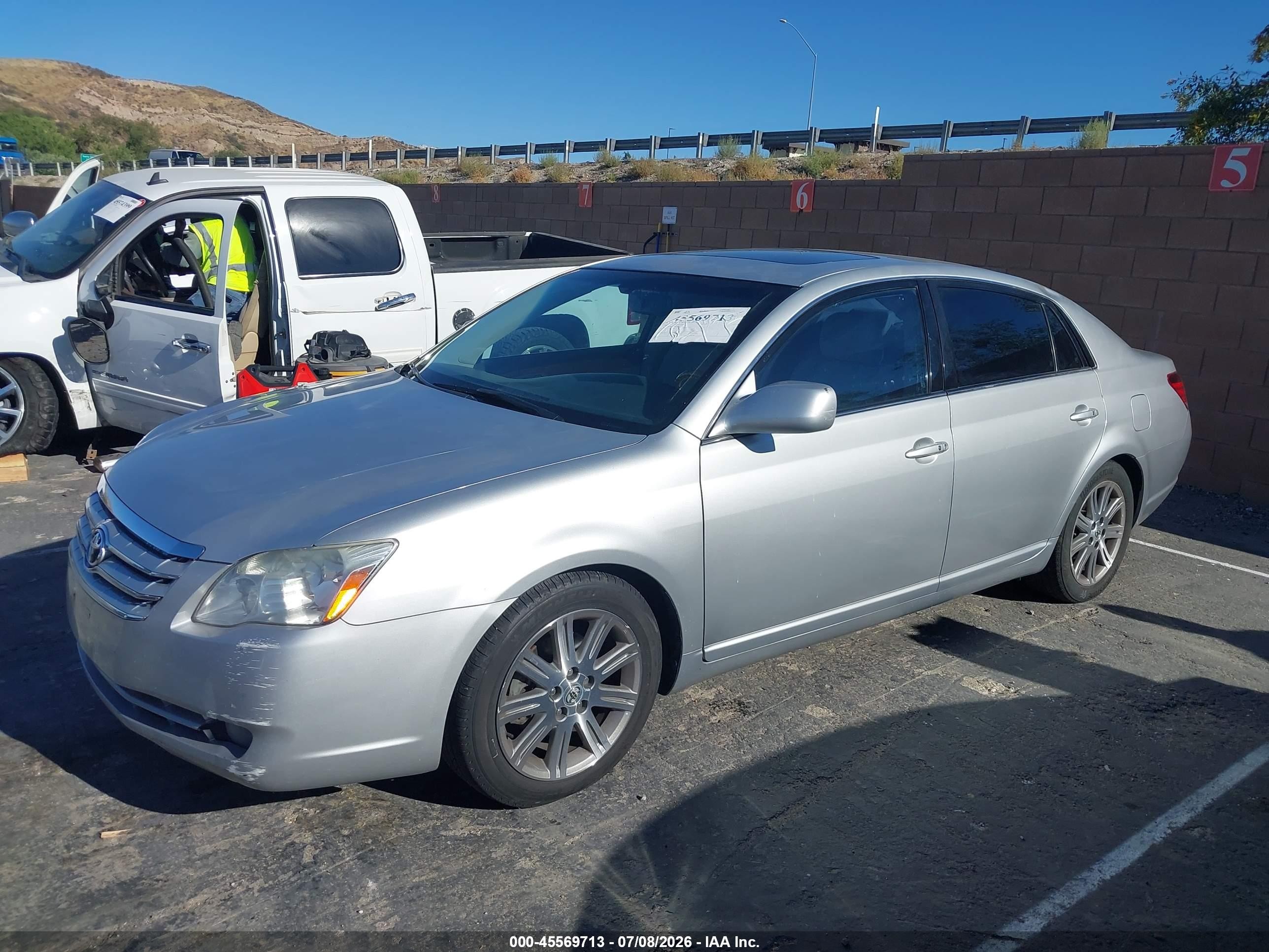 2005 Toyota Avalon Limited Silver vin: 4T1BK36B95U062179