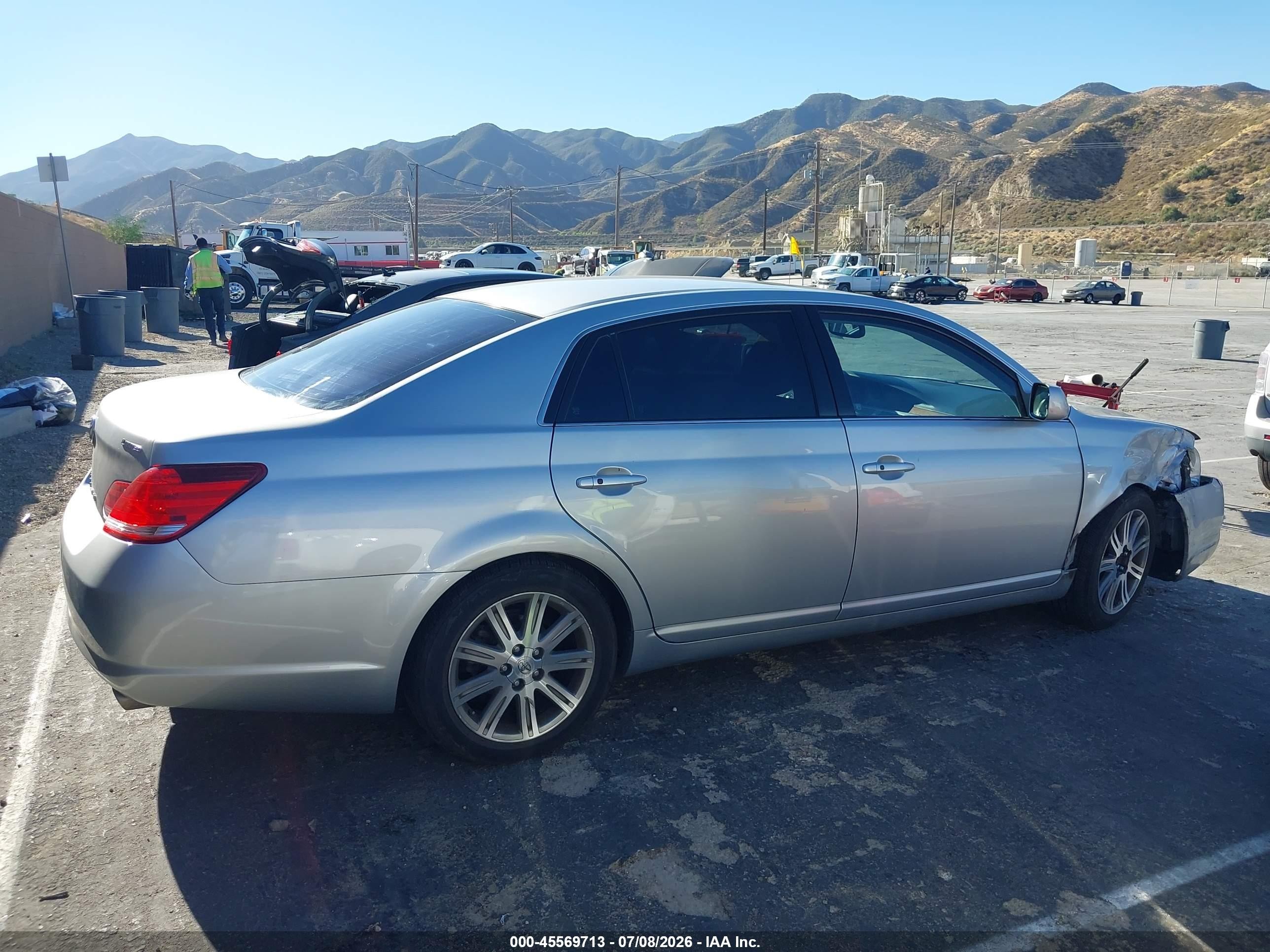 2005 Toyota Avalon Limited Silver vin: 4T1BK36B95U062179