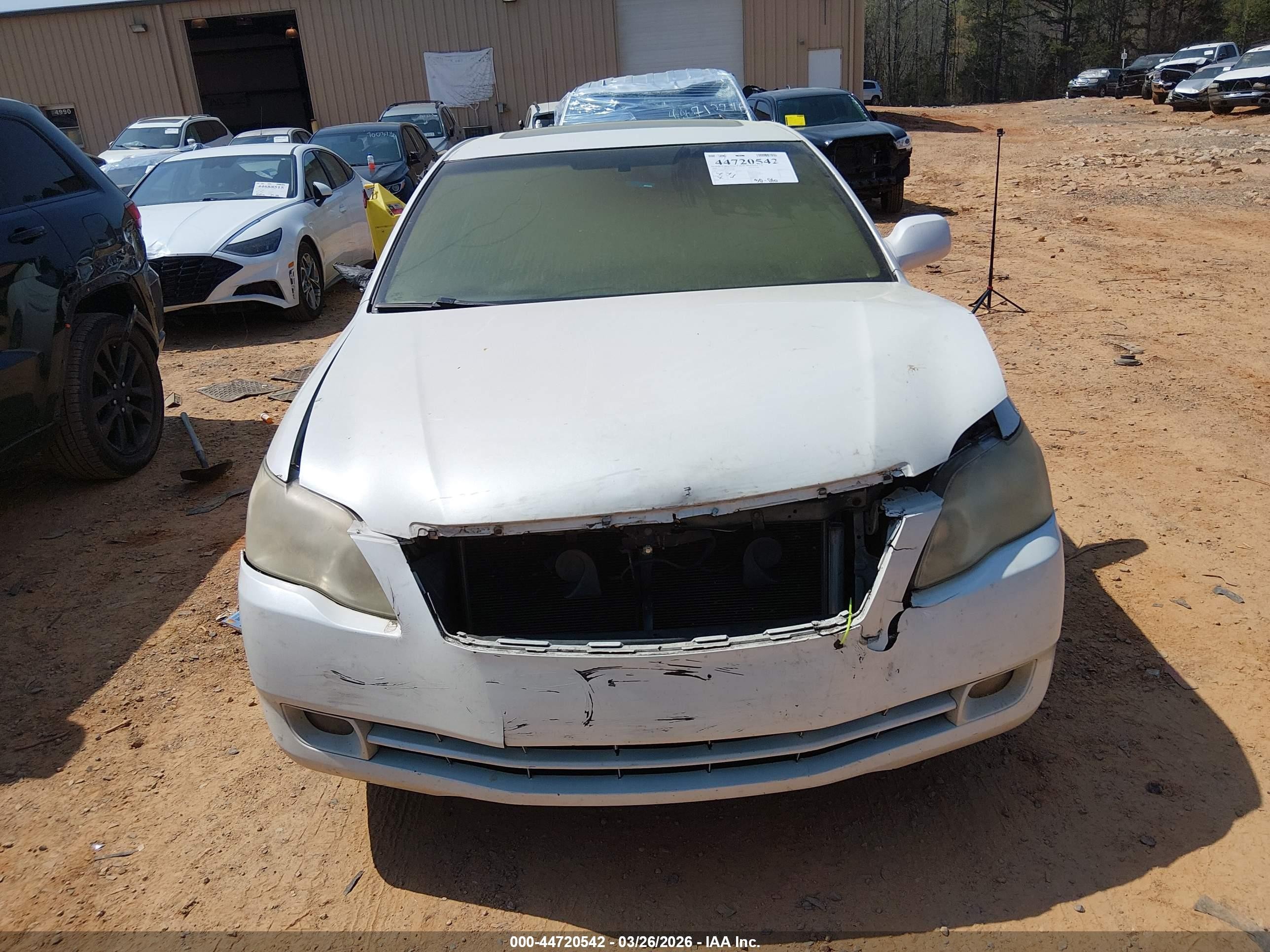 2006 Toyota Avalon Xls White vin: 4T1BK36B96U063088