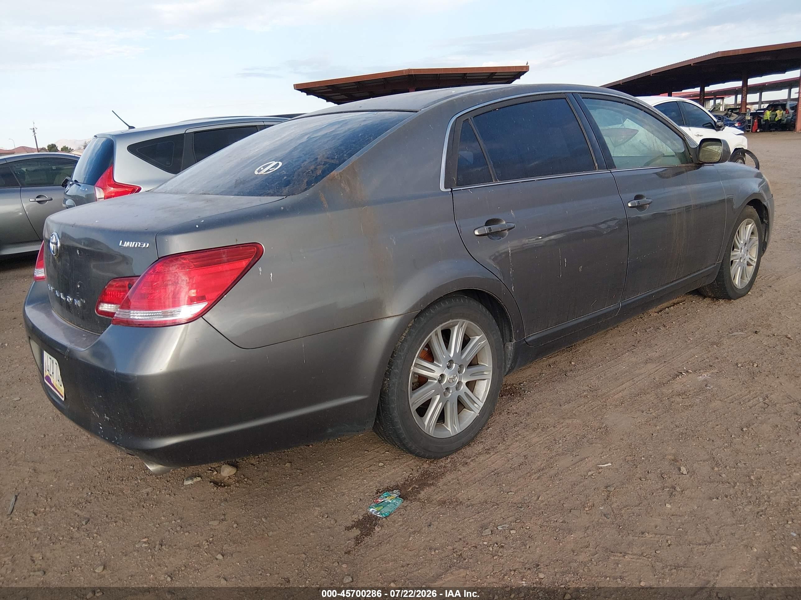 2006 Toyota Avalon Limited Gray vin: 4T1BK36B96U074575