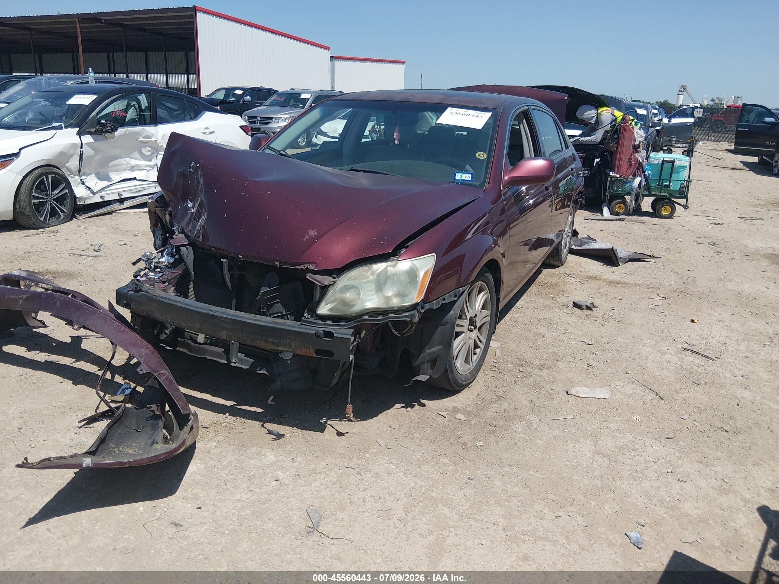 2006 Toyota Avalon Limited Темно-бордовый vin: 4T1BK36B96U081056