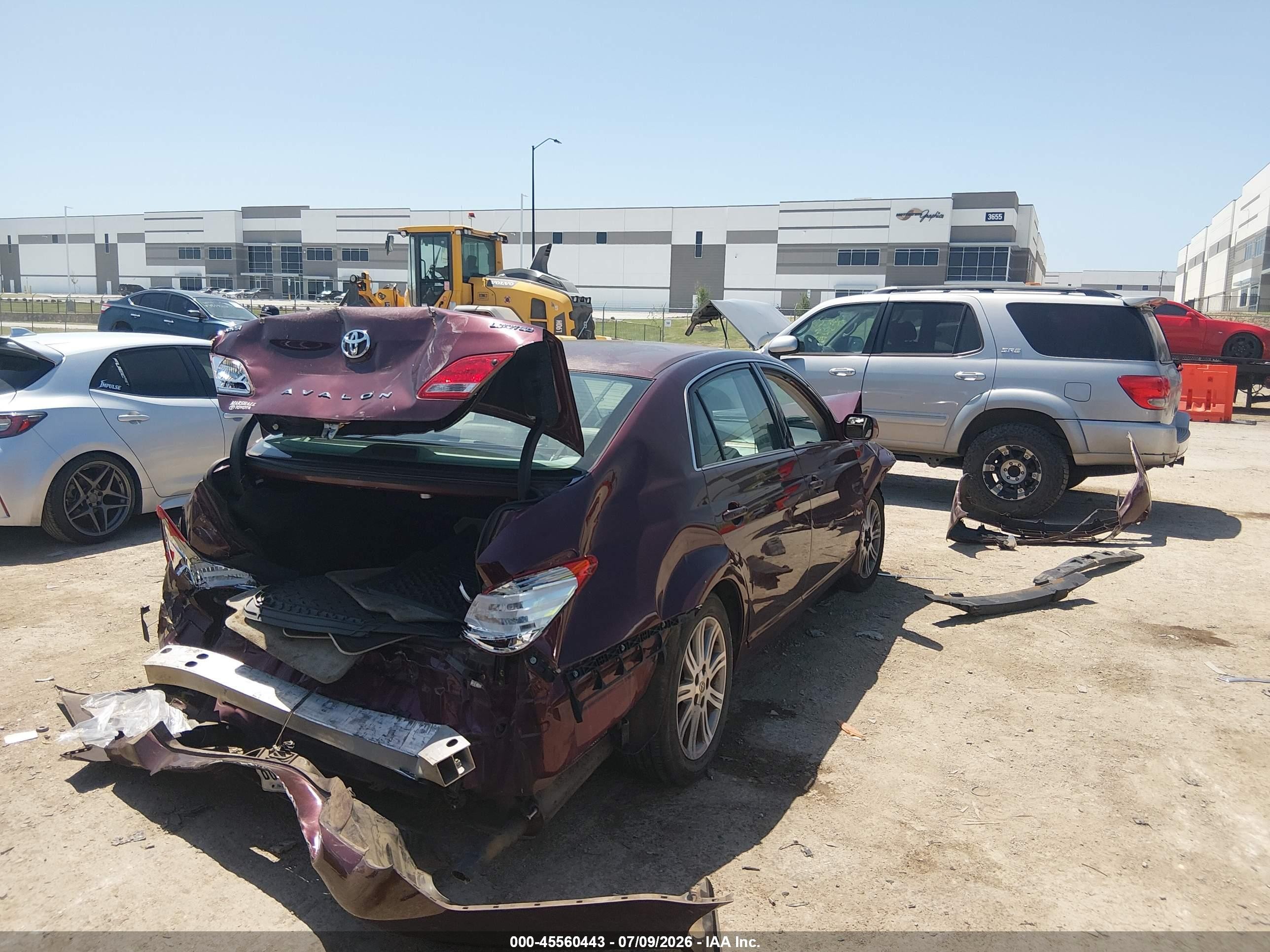 2006 Toyota Avalon Limited Темно-бордовый vin: 4T1BK36B96U081056