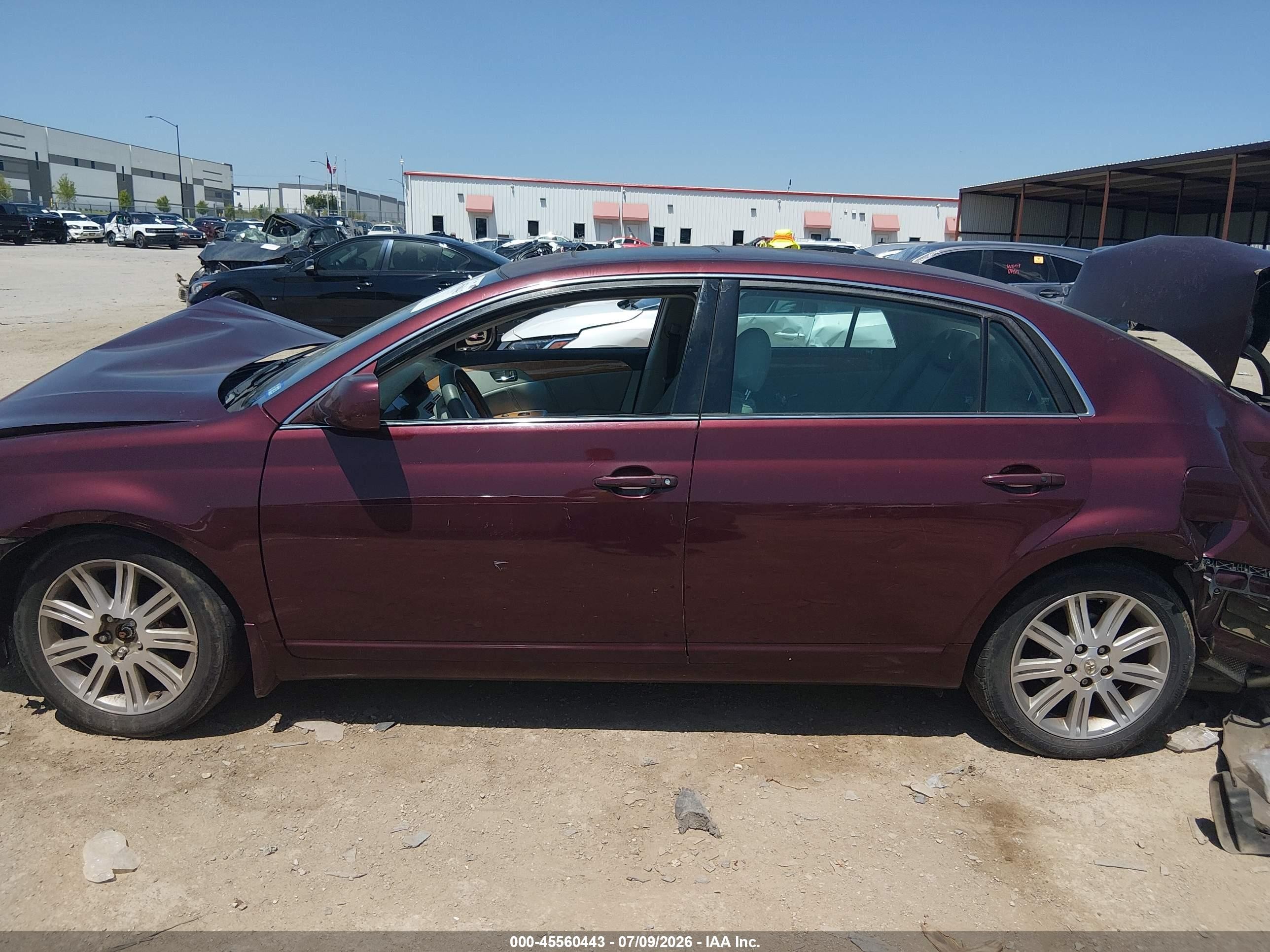 2006 Toyota Avalon Limited Темно-бордовый vin: 4T1BK36B96U081056