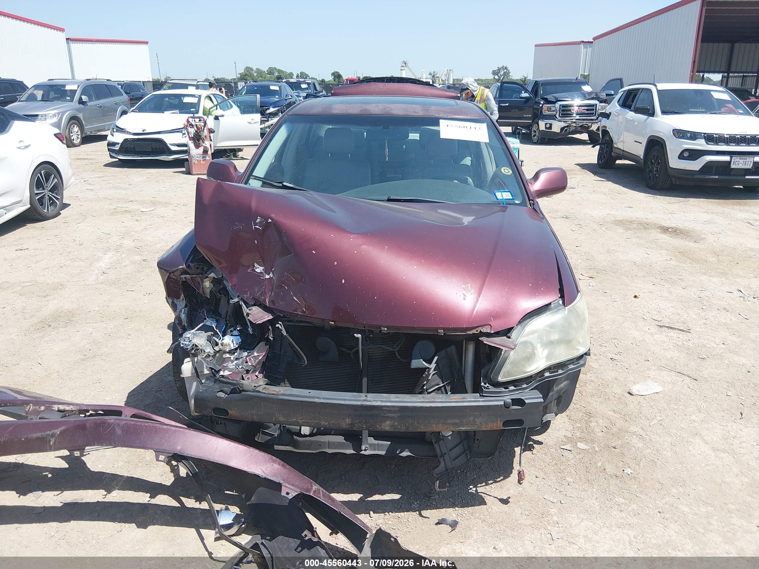 2006 Toyota Avalon Limited Темно-бордовый vin: 4T1BK36B96U081056