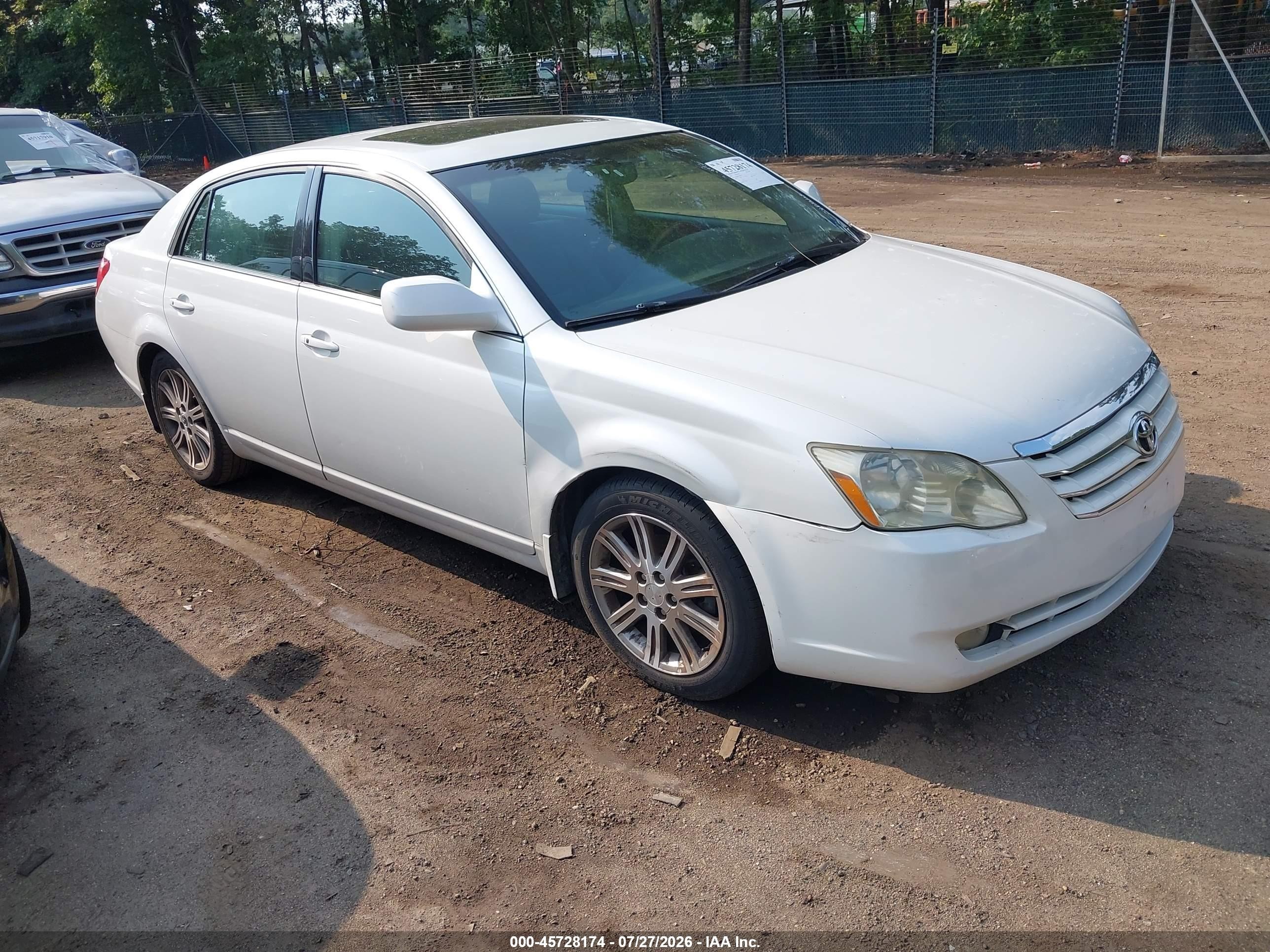 2006 Toyota Avalon Limited White vin: 4T1BK36B96U089223