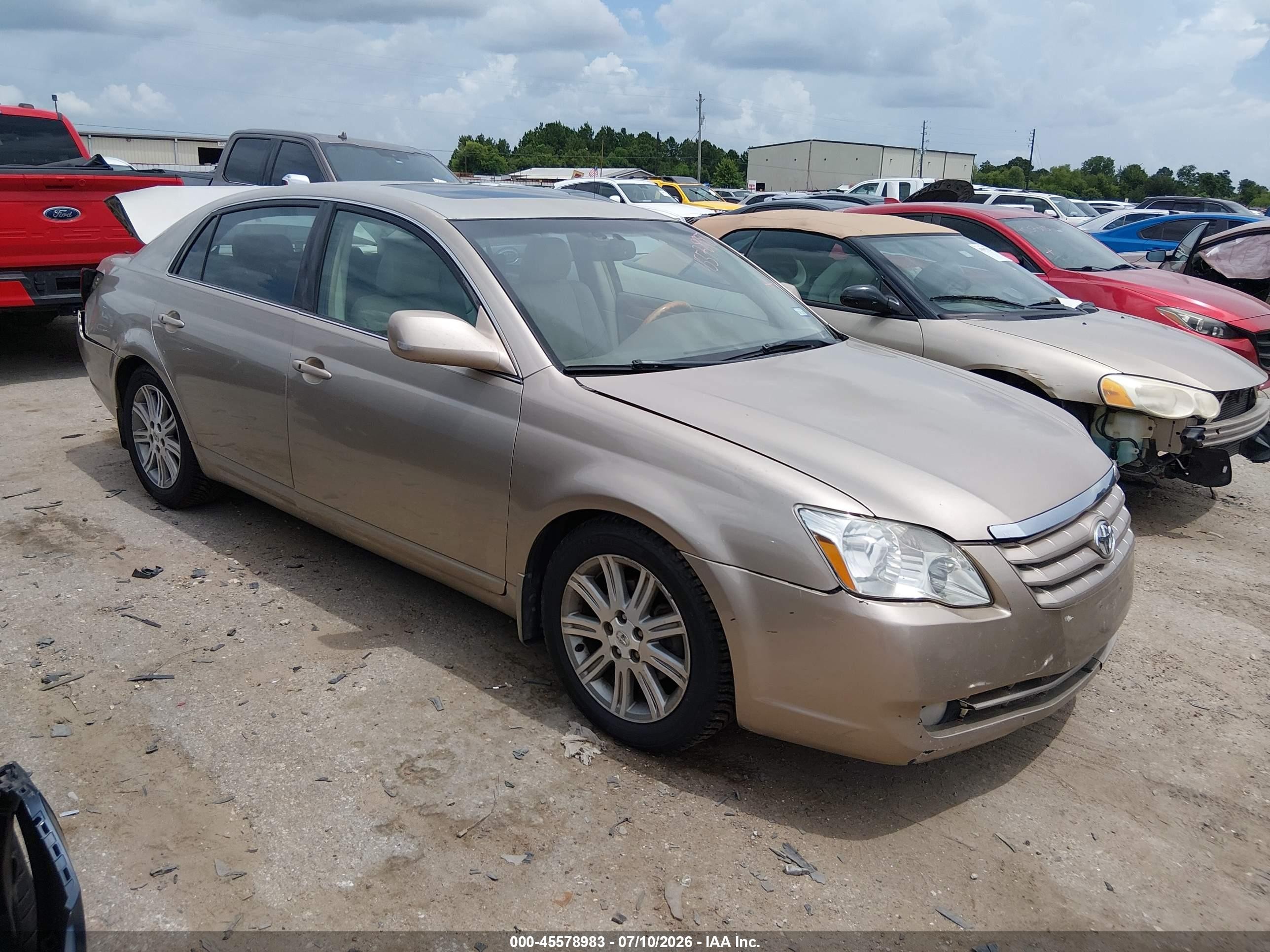 2006 Toyota Avalon Limited Gold vin: 4T1BK36B96U106439