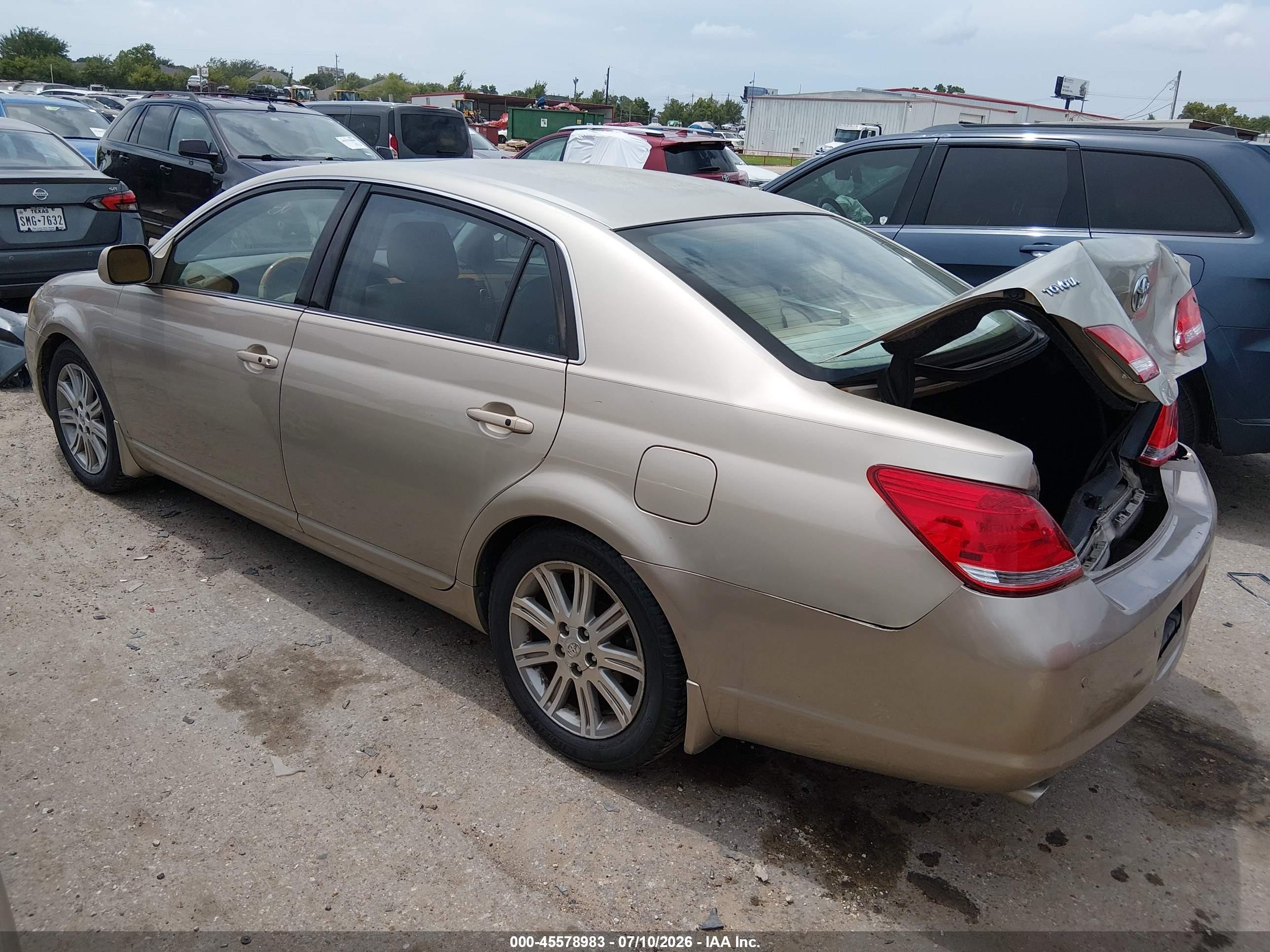 2006 Toyota Avalon Limited Золотой vin: 4T1BK36B96U106439