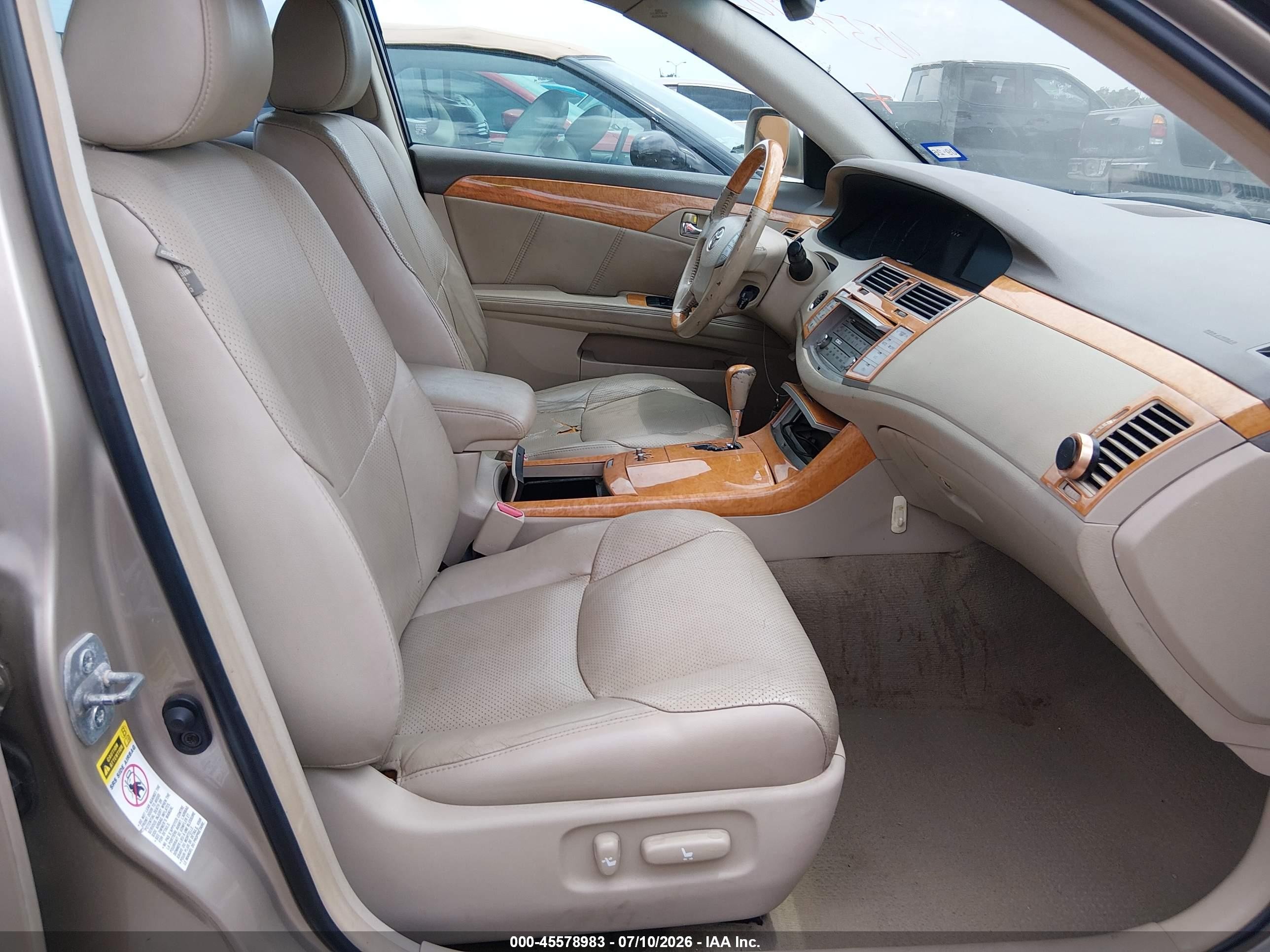 2006 Toyota Avalon Limited Золотой vin: 4T1BK36B96U106439