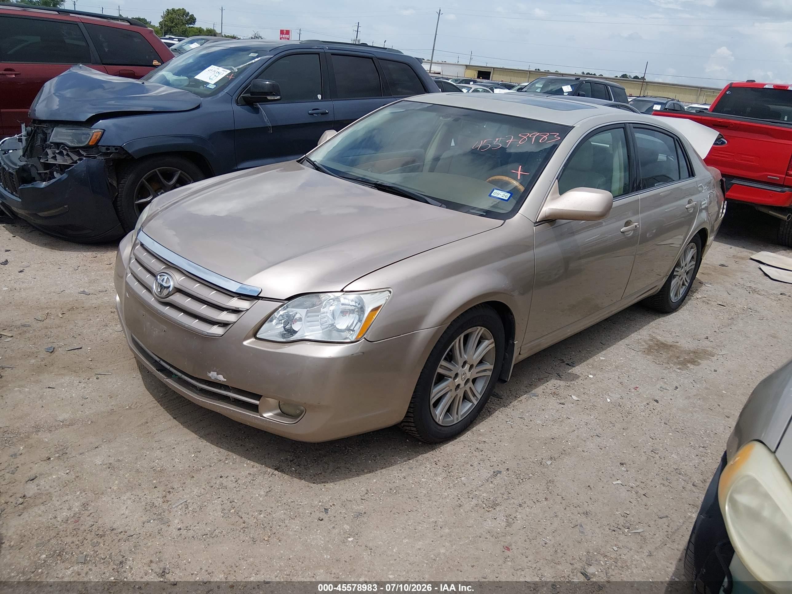 2006 Toyota Avalon Limited Золотой vin: 4T1BK36B96U106439