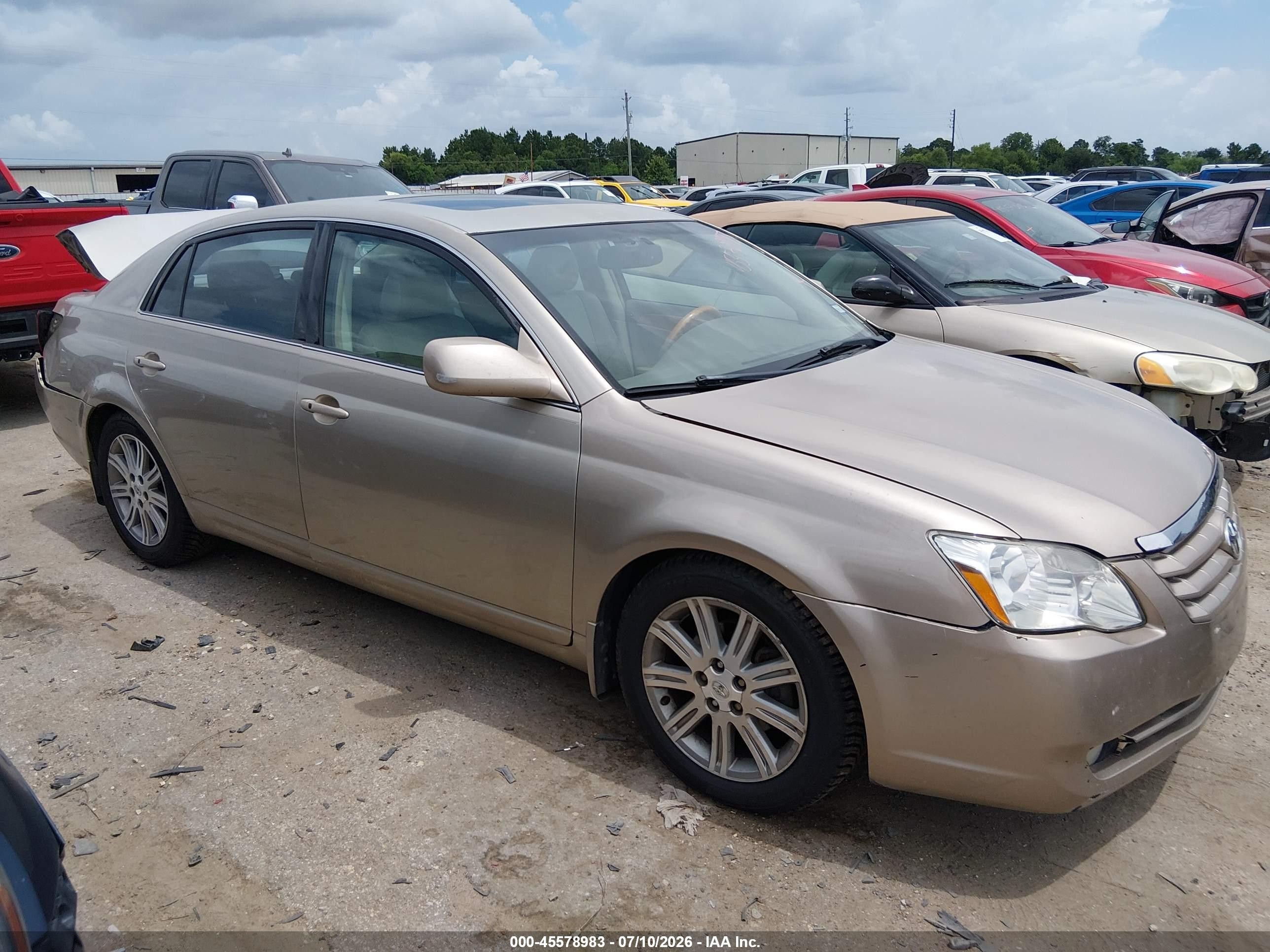 2006 Toyota Avalon Limited Золотой vin: 4T1BK36B96U106439