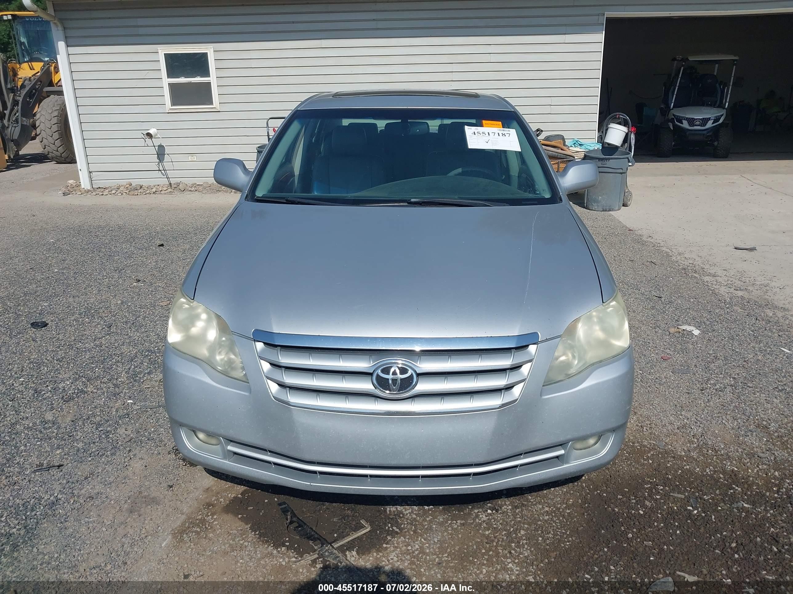 2006 Toyota Avalon Xls Silver vin: 4T1BK36B96U111012