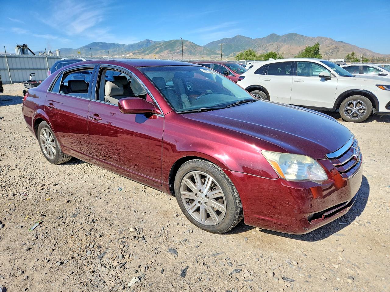 2006 Toyota Avalon Limited Burgundy vin: 4T1BK36B96U152336