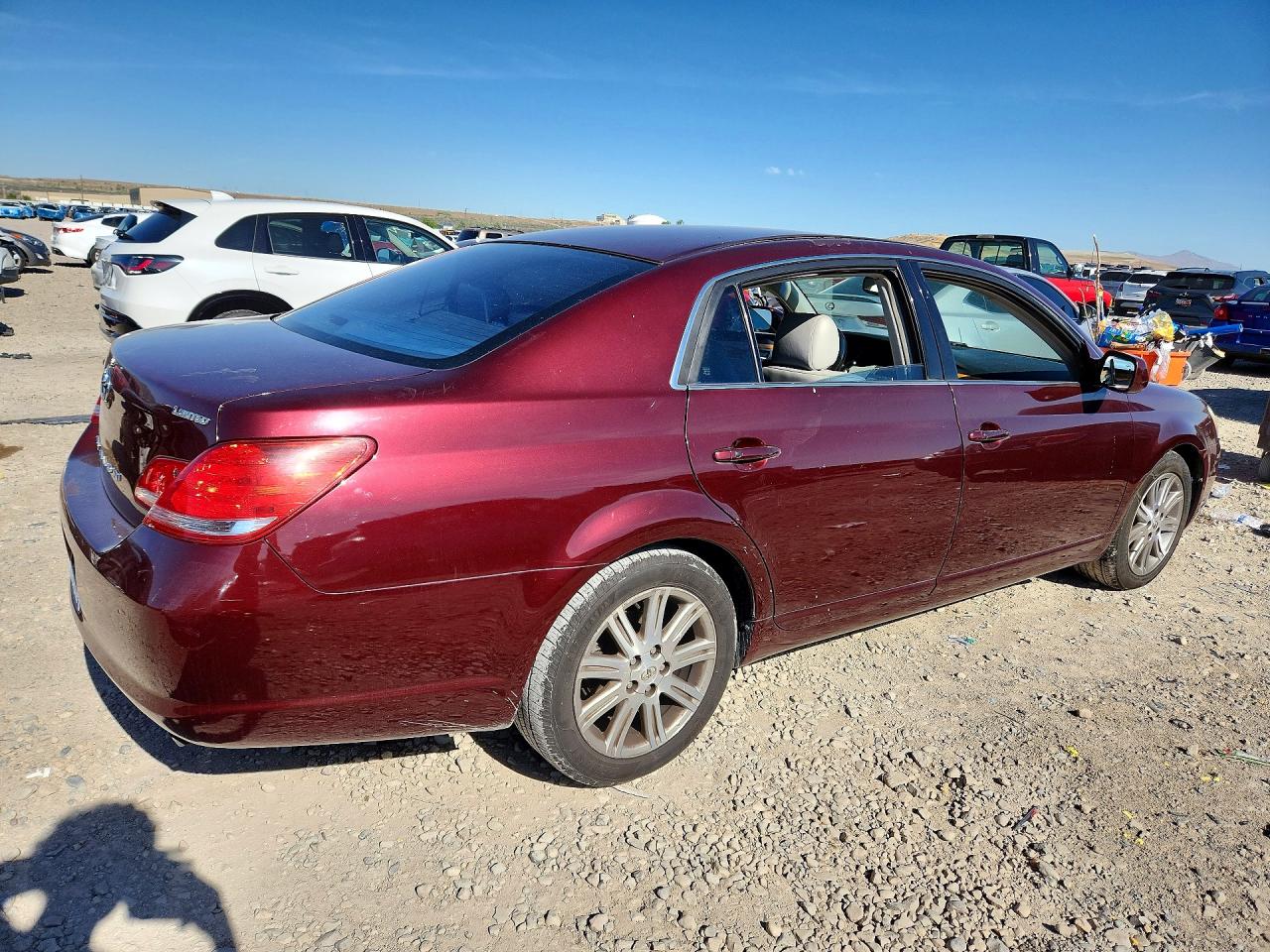 2006 Toyota Avalon Limited Burgundy vin: 4T1BK36B96U152336