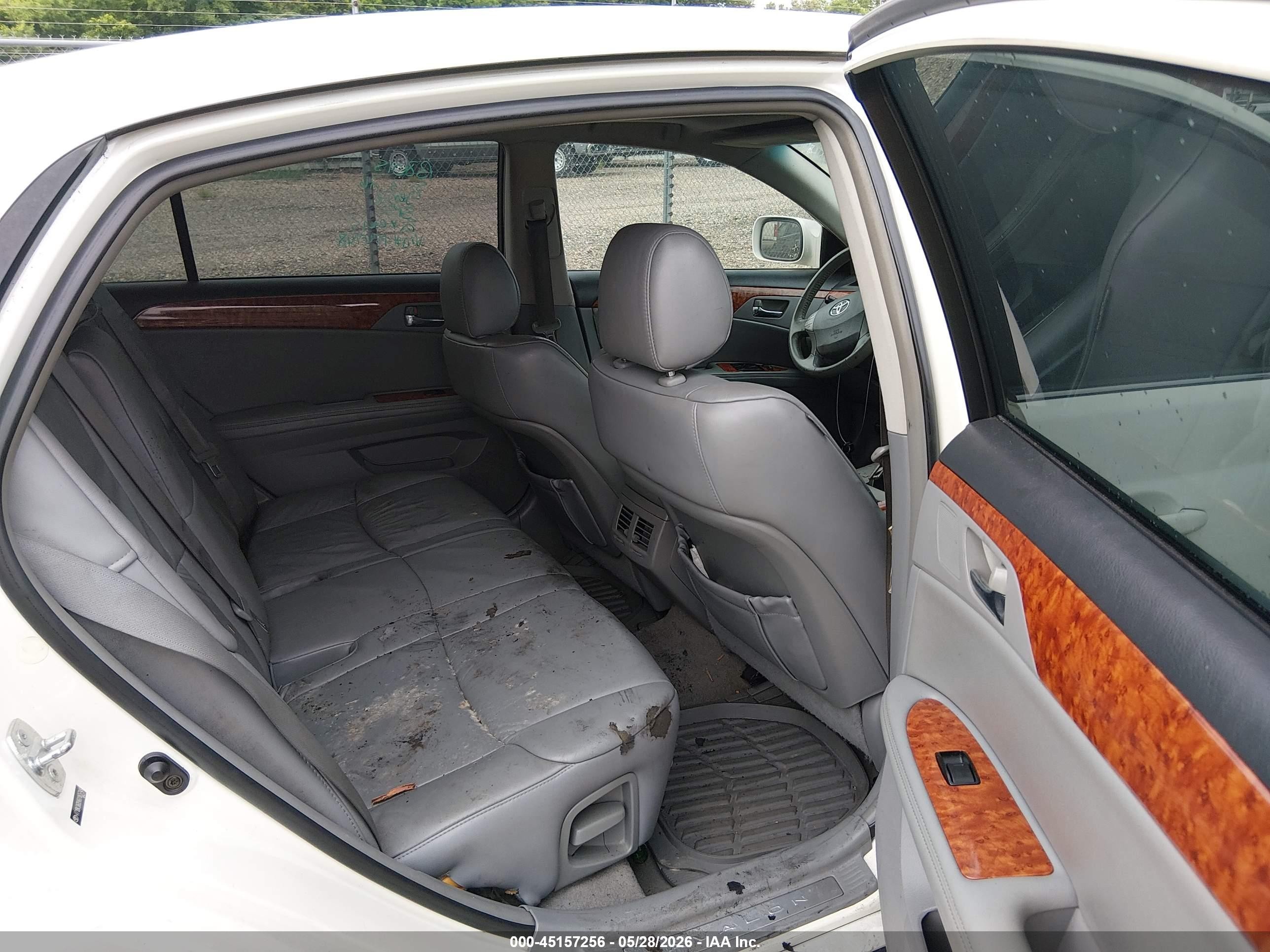 2006 Toyota Avalon Xls White vin: 4T1BK36B96U165748