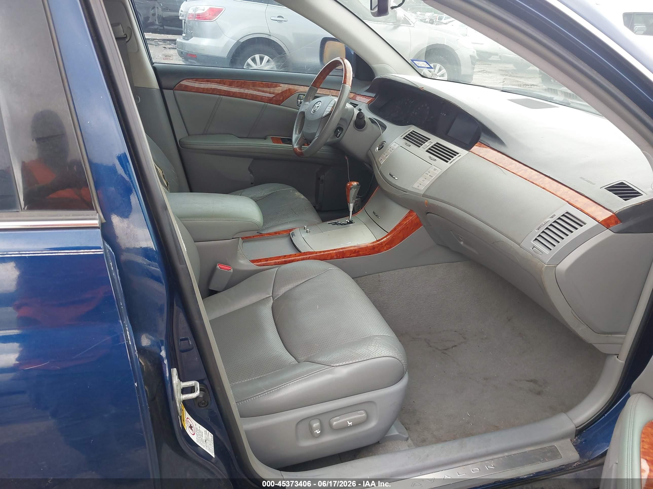 2007 Toyota Avalon Limited Синий vin: 4T1BK36B97U168652
