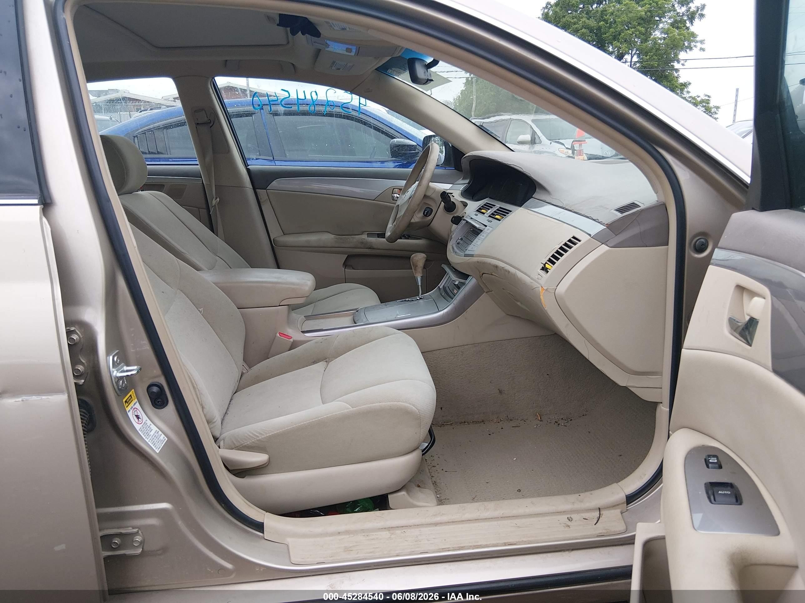 2007 Toyota Avalon Xl Gold vin: 4T1BK36B97U172751