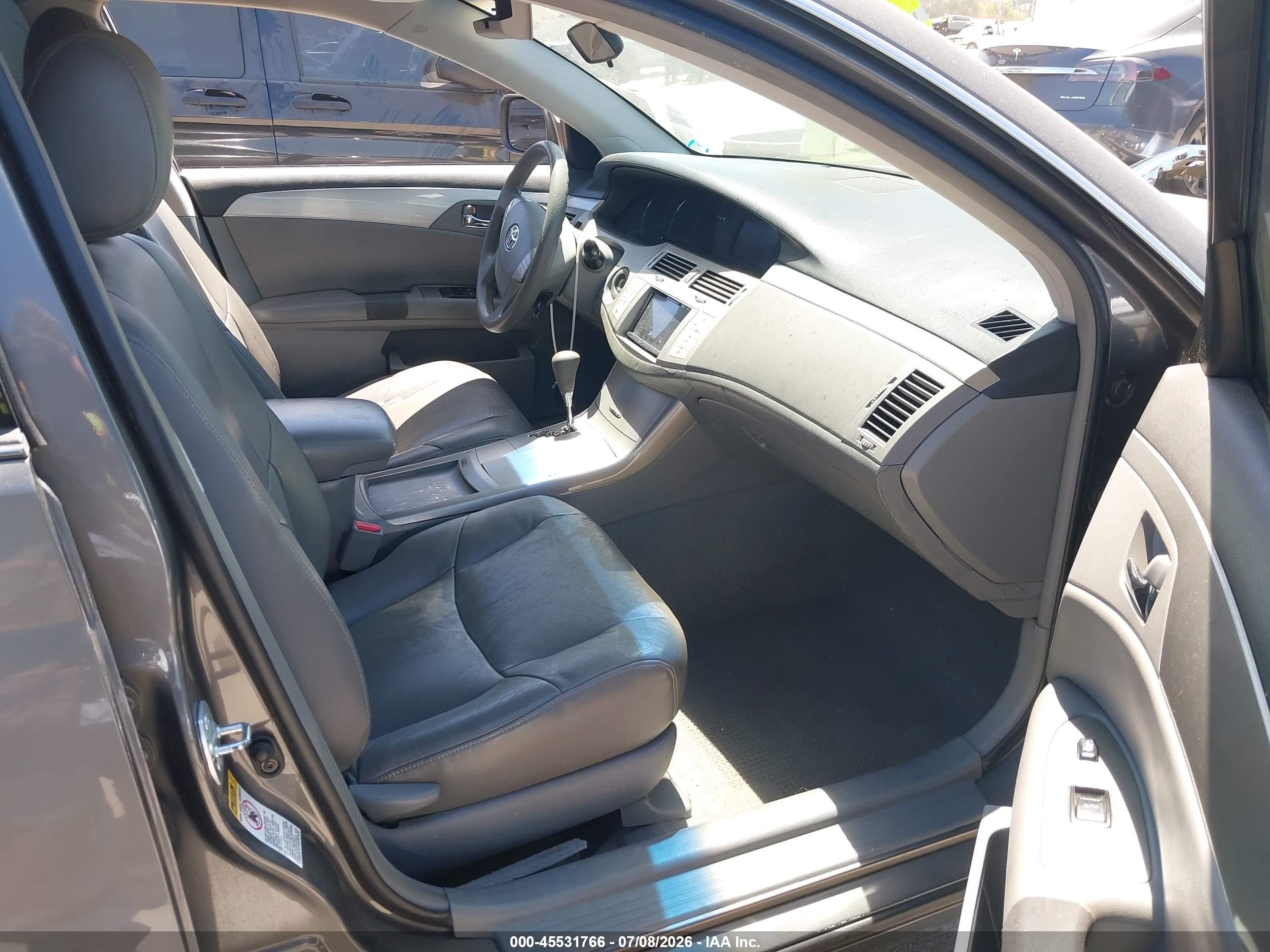 2007 Toyota Avalon Xl Gray vin: 4T1BK36B97U177139