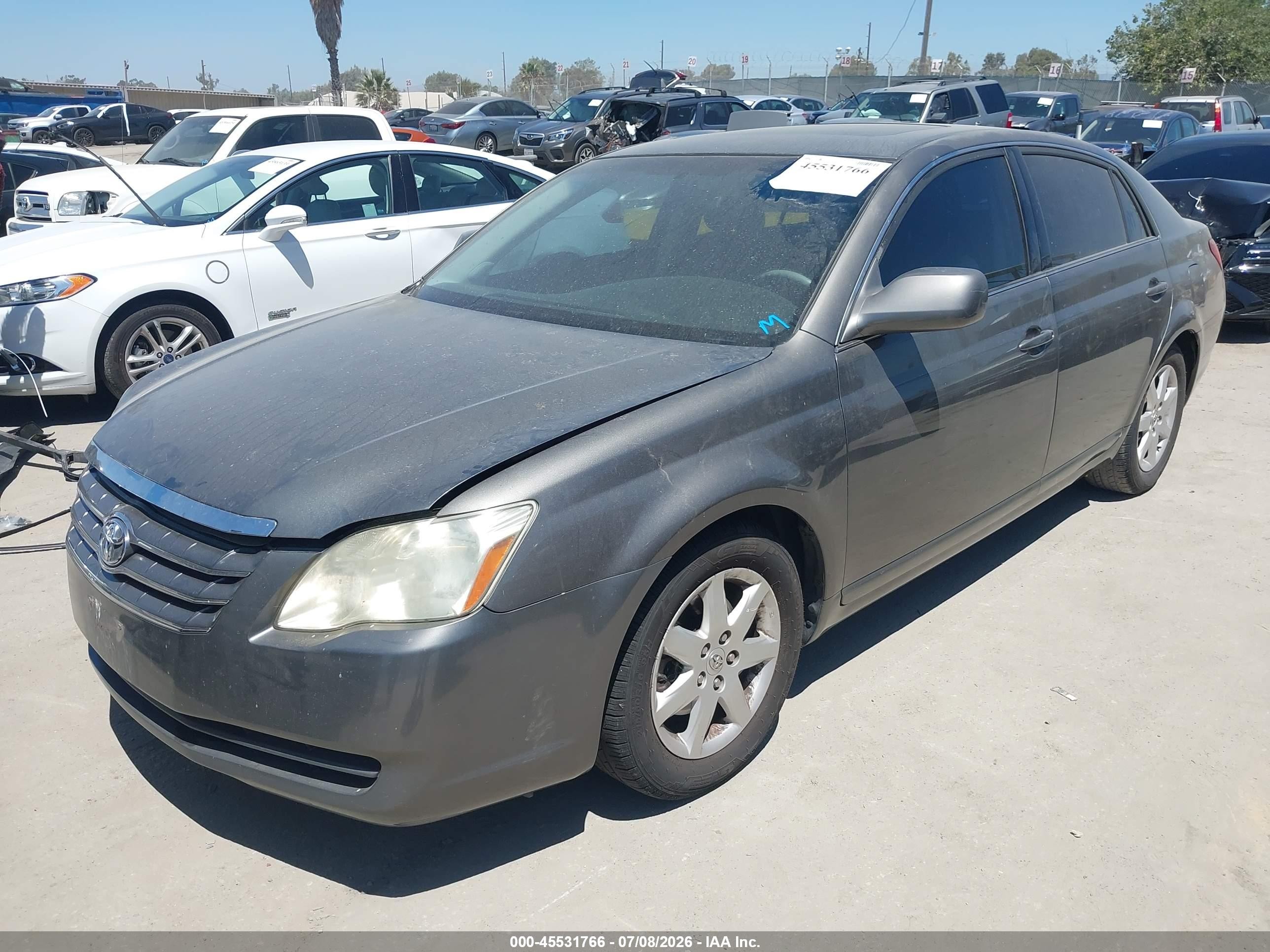 2007 Toyota Avalon Xl Gray vin: 4T1BK36B97U177139