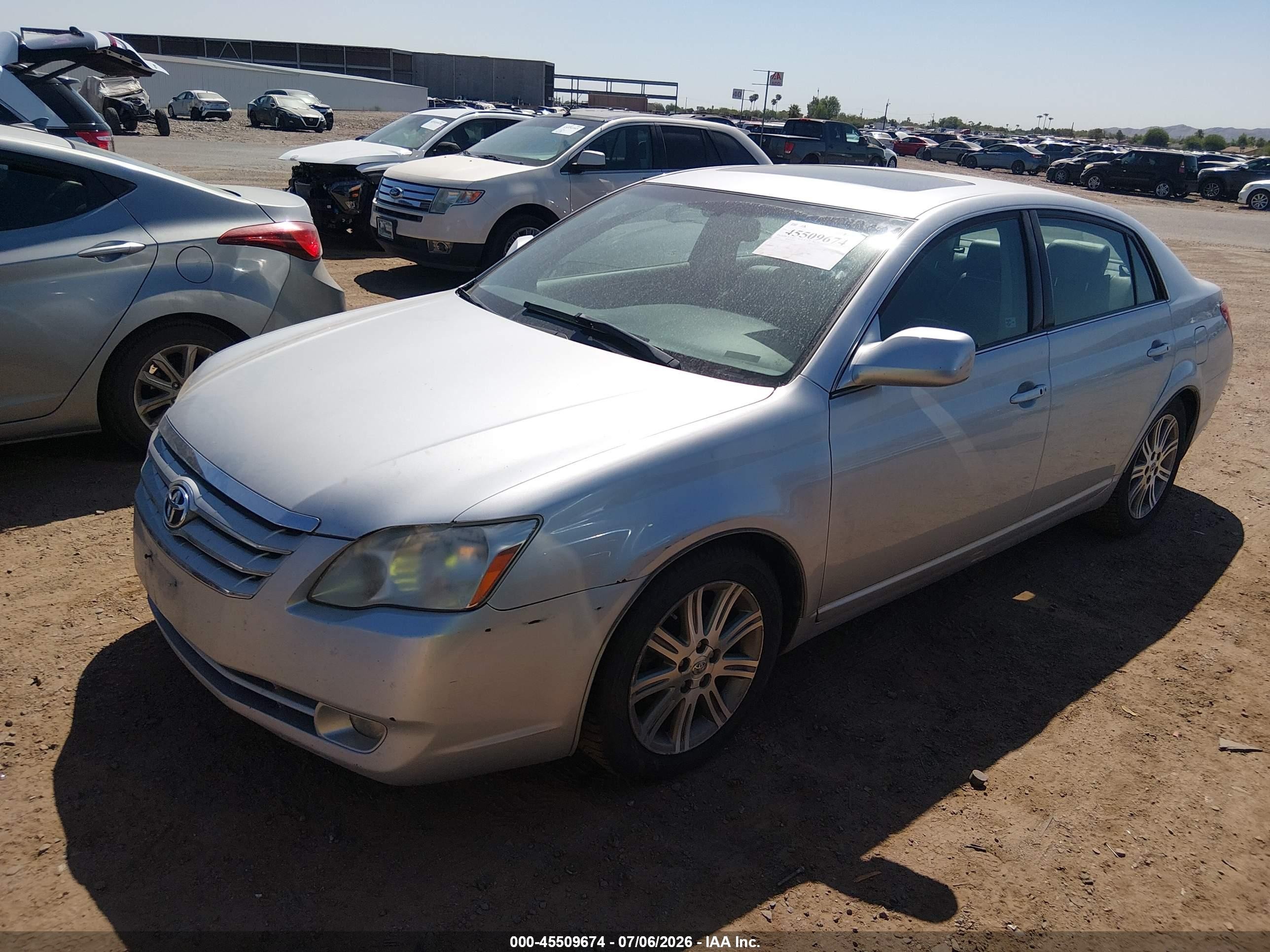 2007 Toyota Avalon Limited Silver vin: 4T1BK36B97U203979