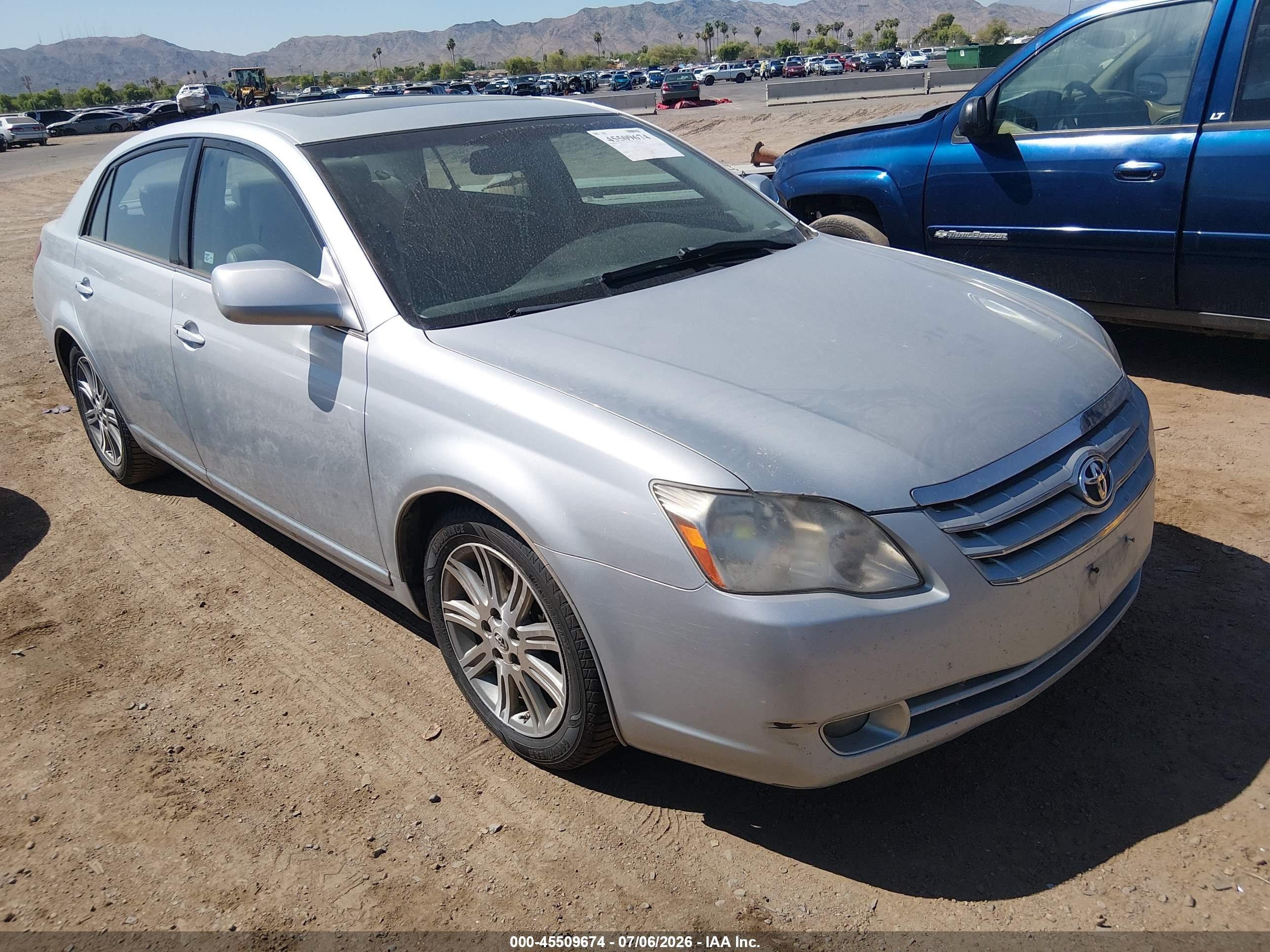 2007 Toyota Avalon Limited Silver vin: 4T1BK36B97U203979