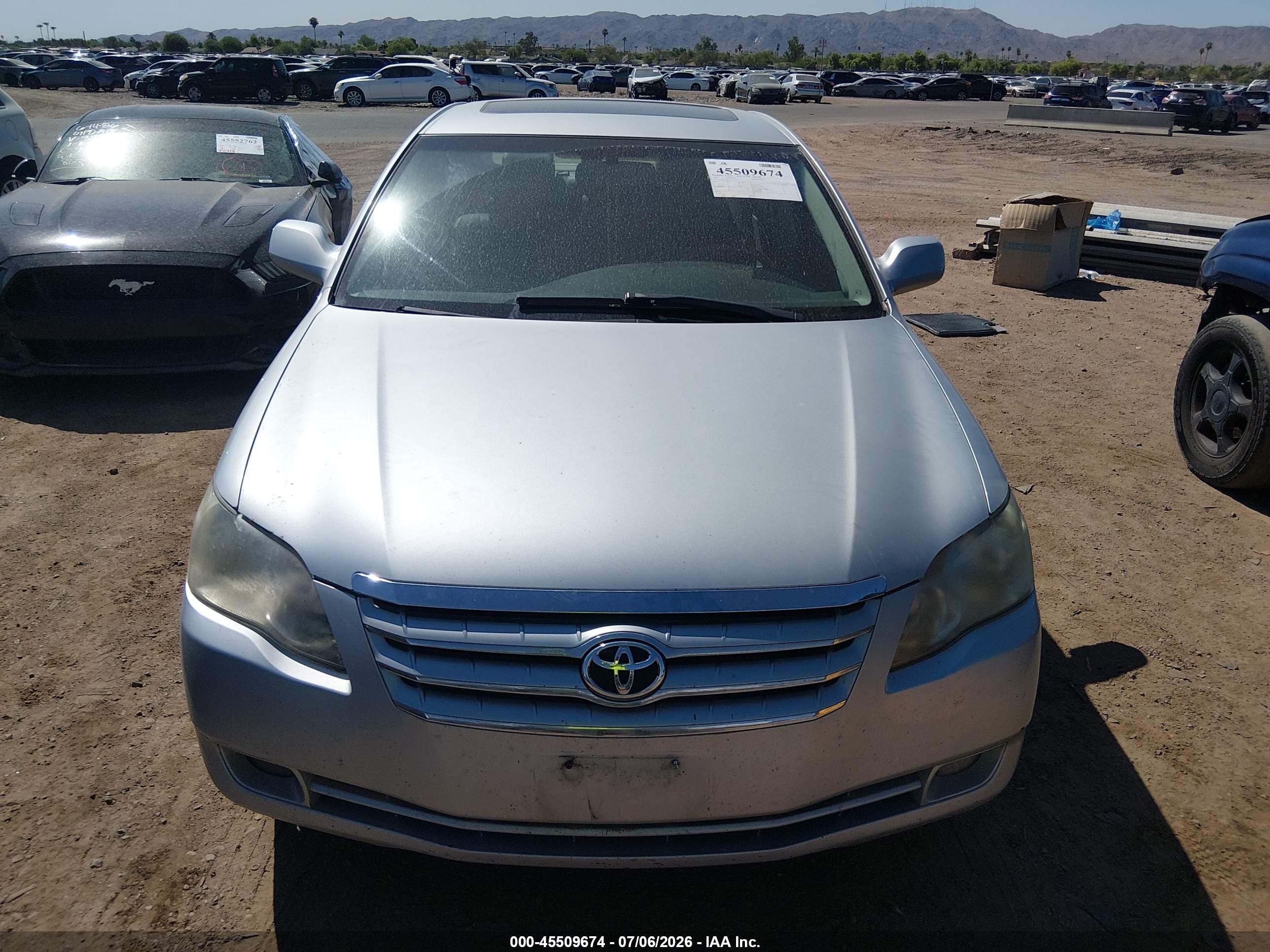 2007 Toyota Avalon Limited Silver vin: 4T1BK36B97U203979
