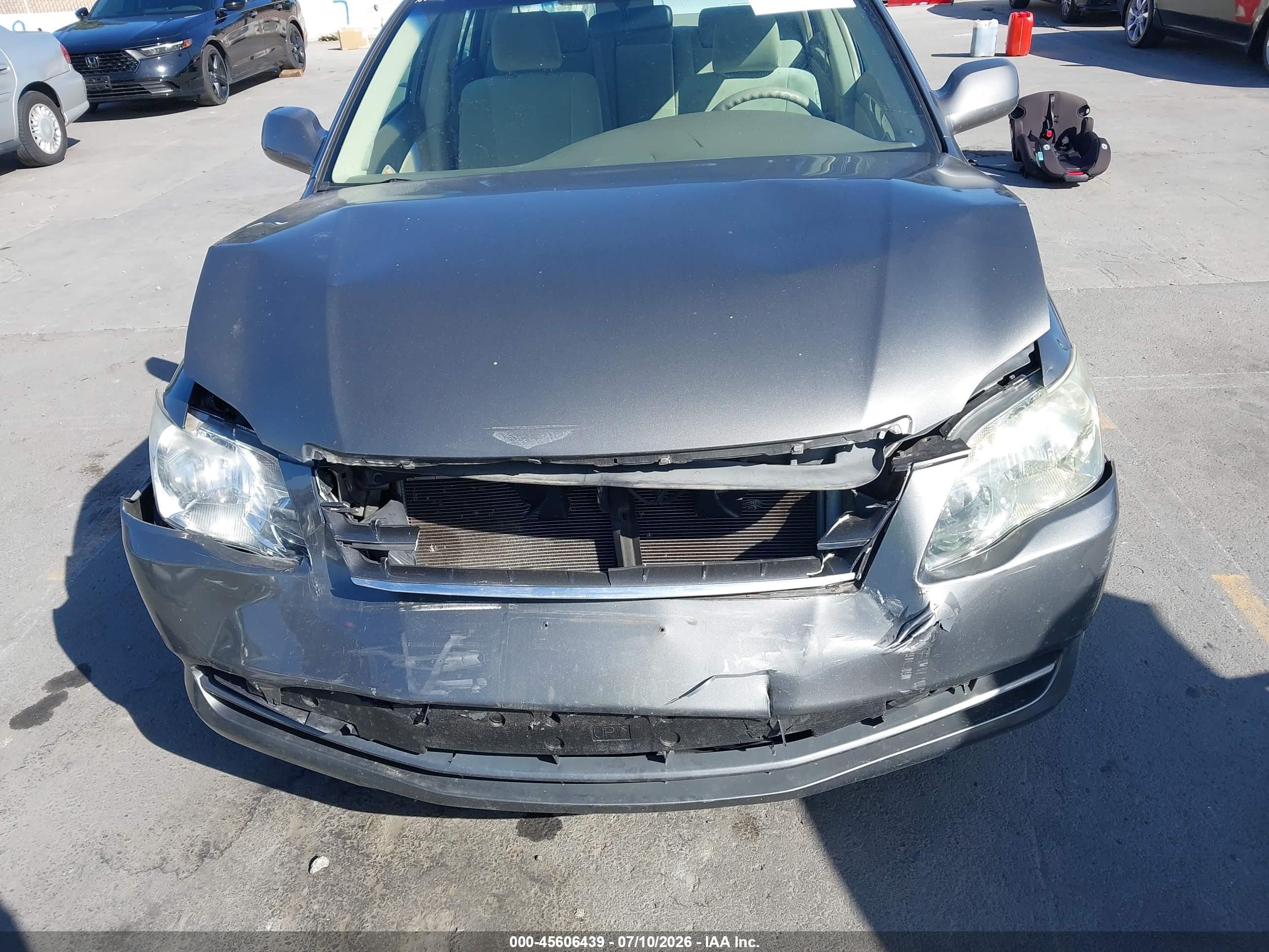 2007 Toyota Avalon Xl Gray vin: 4T1BK36B97U225285