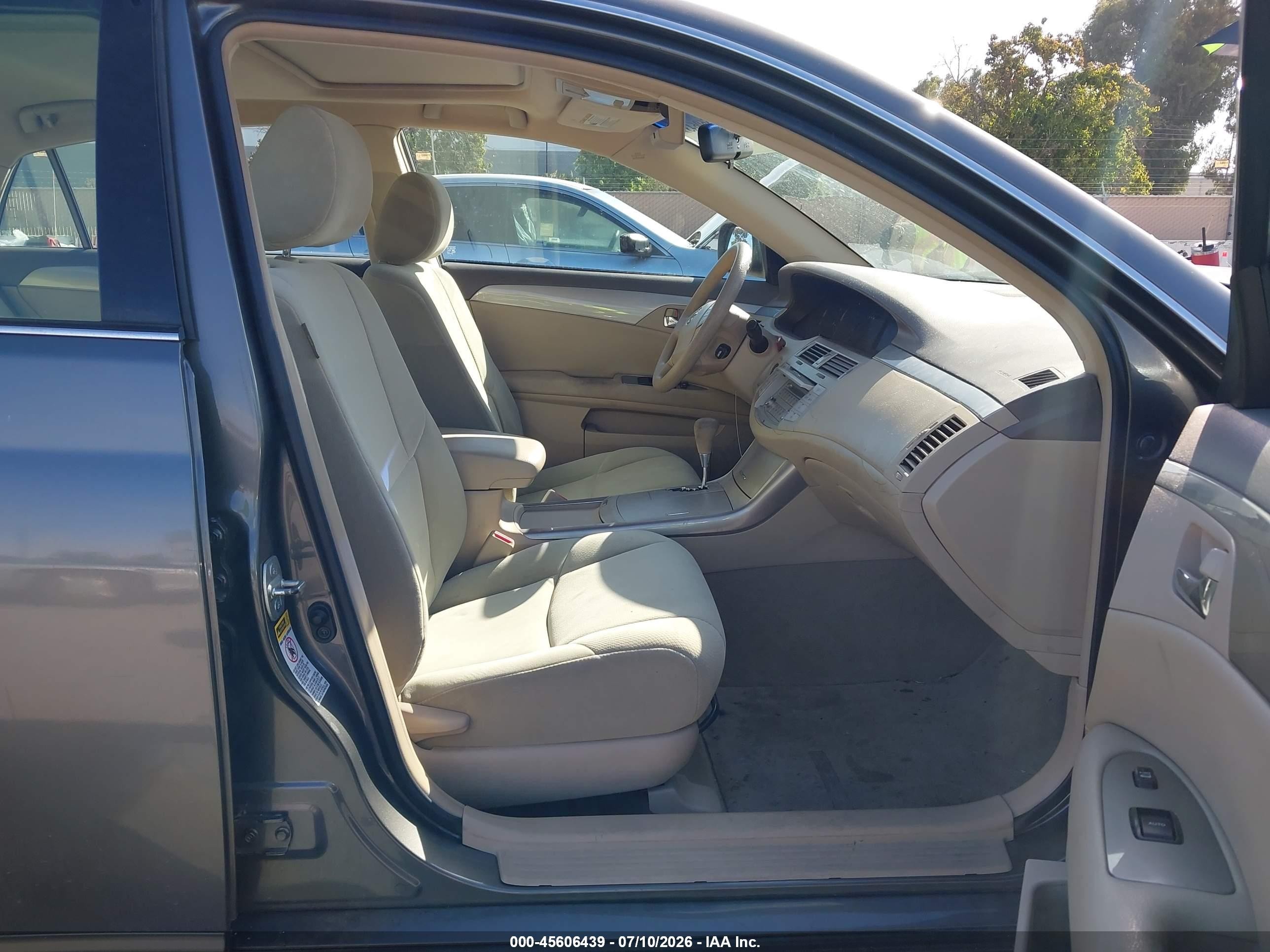 2007 Toyota Avalon Xl Gray vin: 4T1BK36B97U225285