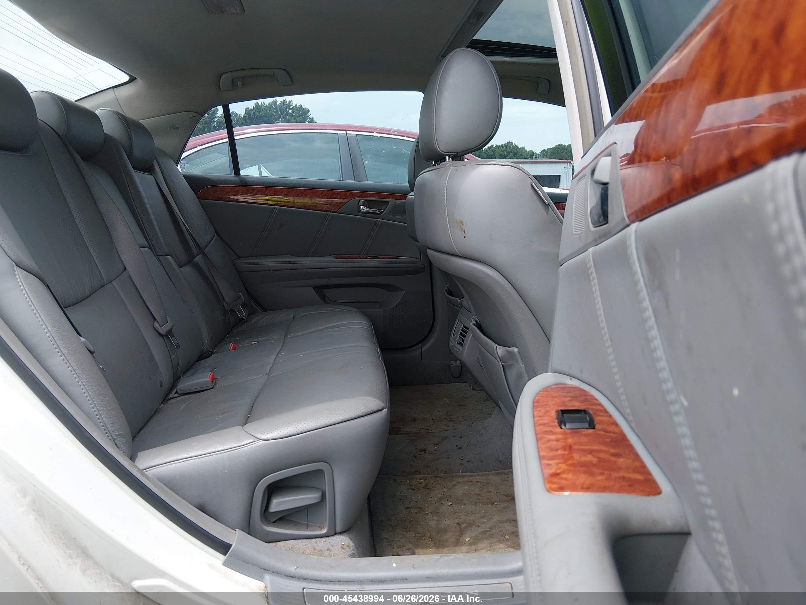 2007 Toyota Avalon Limited White vin: 4T1BK36B97U232463