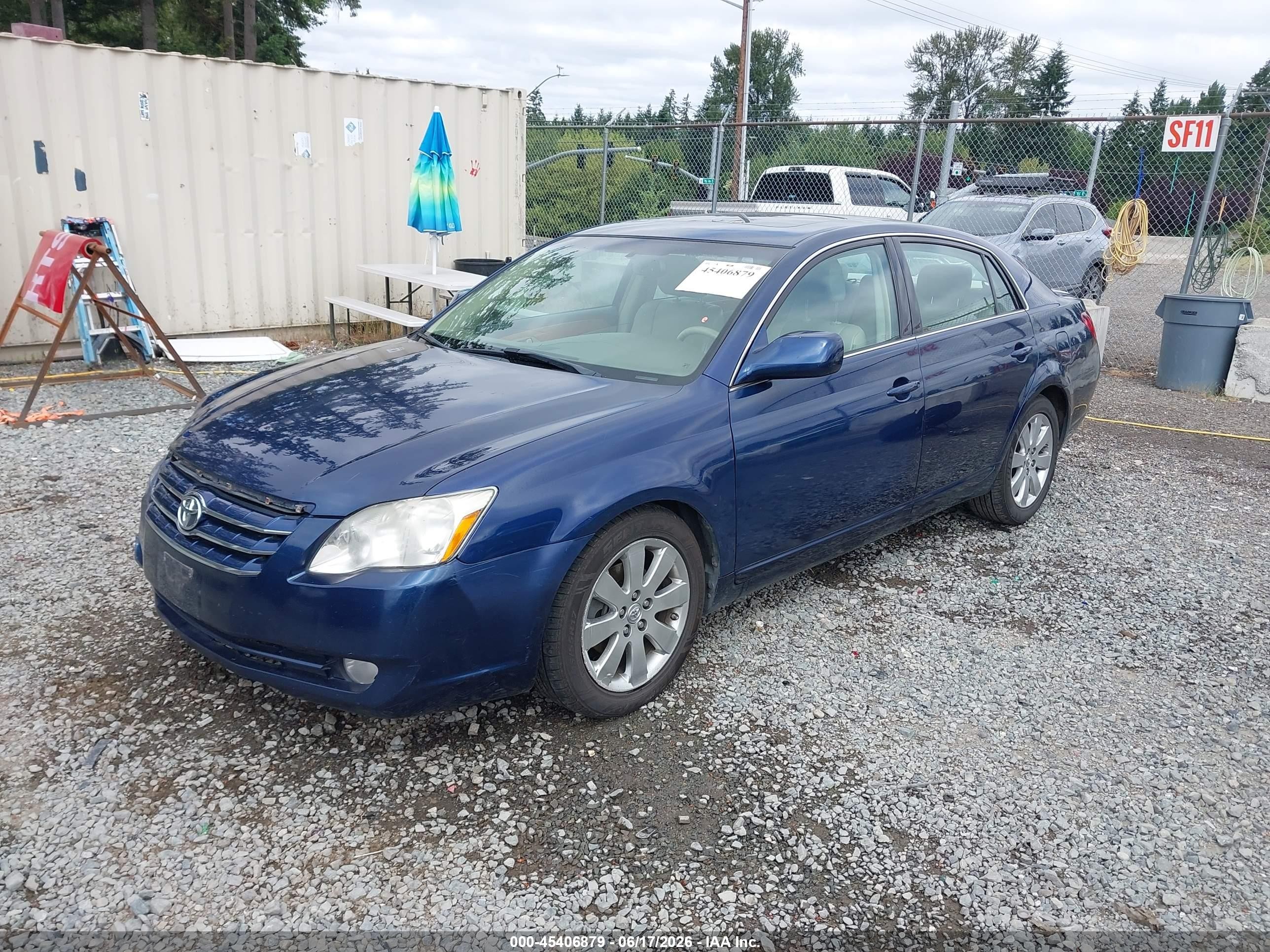 2007 Toyota Avalon Xls Dark Blue vin: 4T1BK36B97U241180