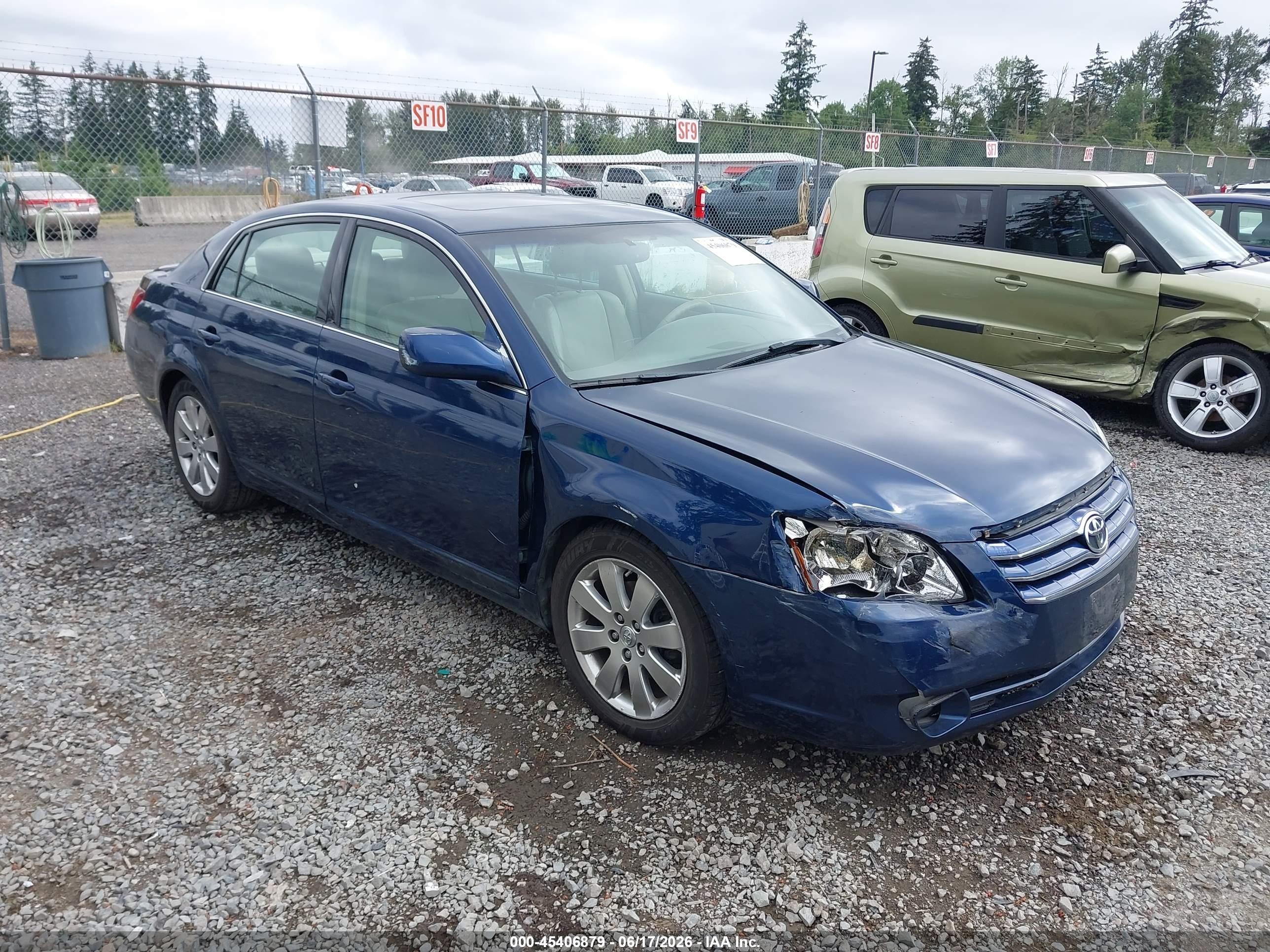 2007 Toyota Avalon Xls Dark Blue vin: 4T1BK36B97U241180