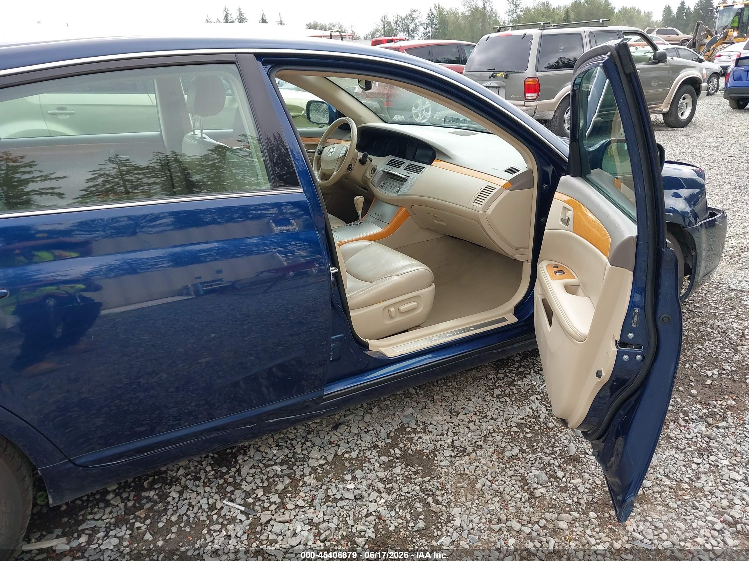 2007 Toyota Avalon Xls Dark Blue vin: 4T1BK36B97U241180