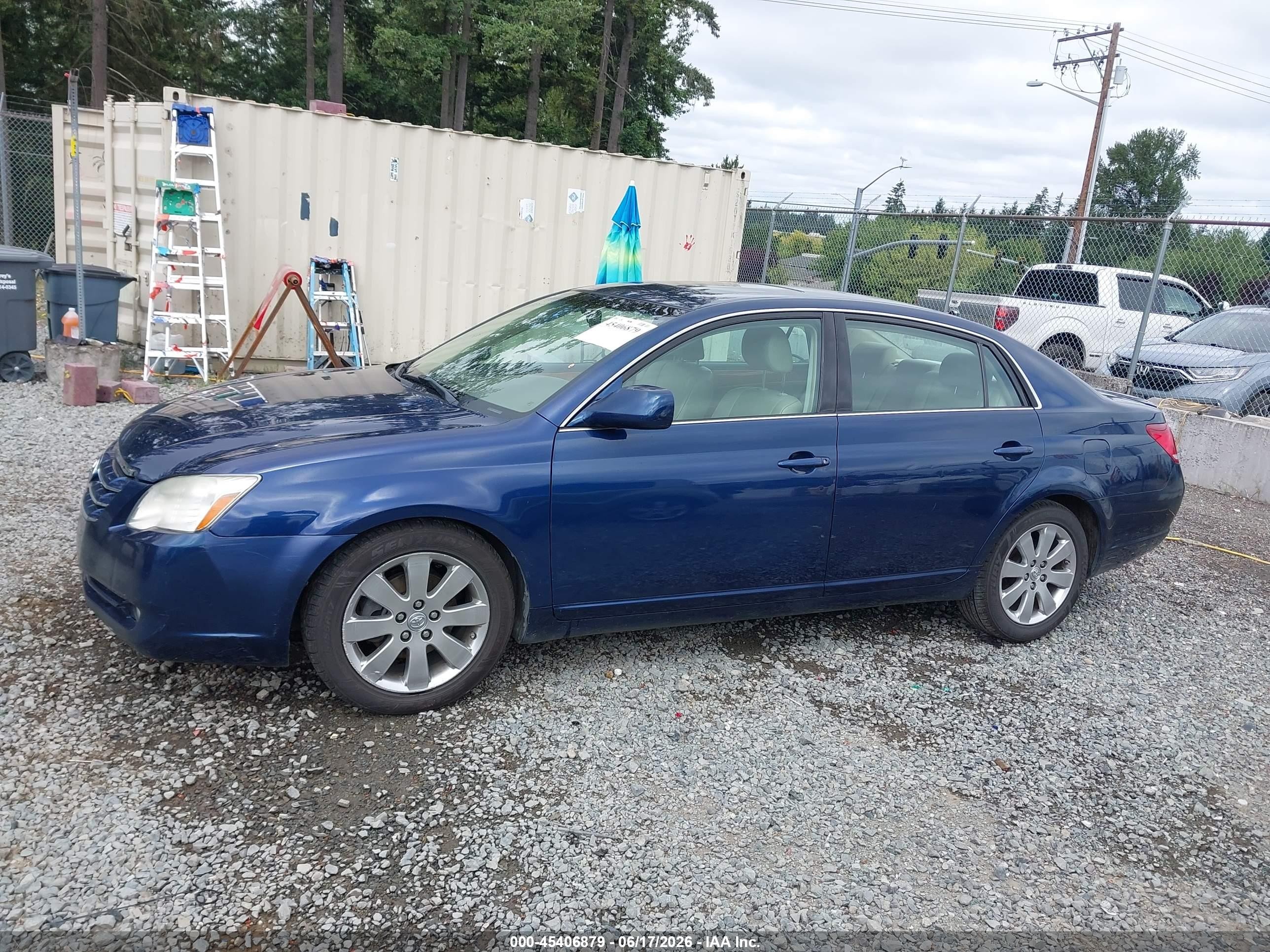 2007 Toyota Avalon Xls Dark Blue vin: 4T1BK36B97U241180