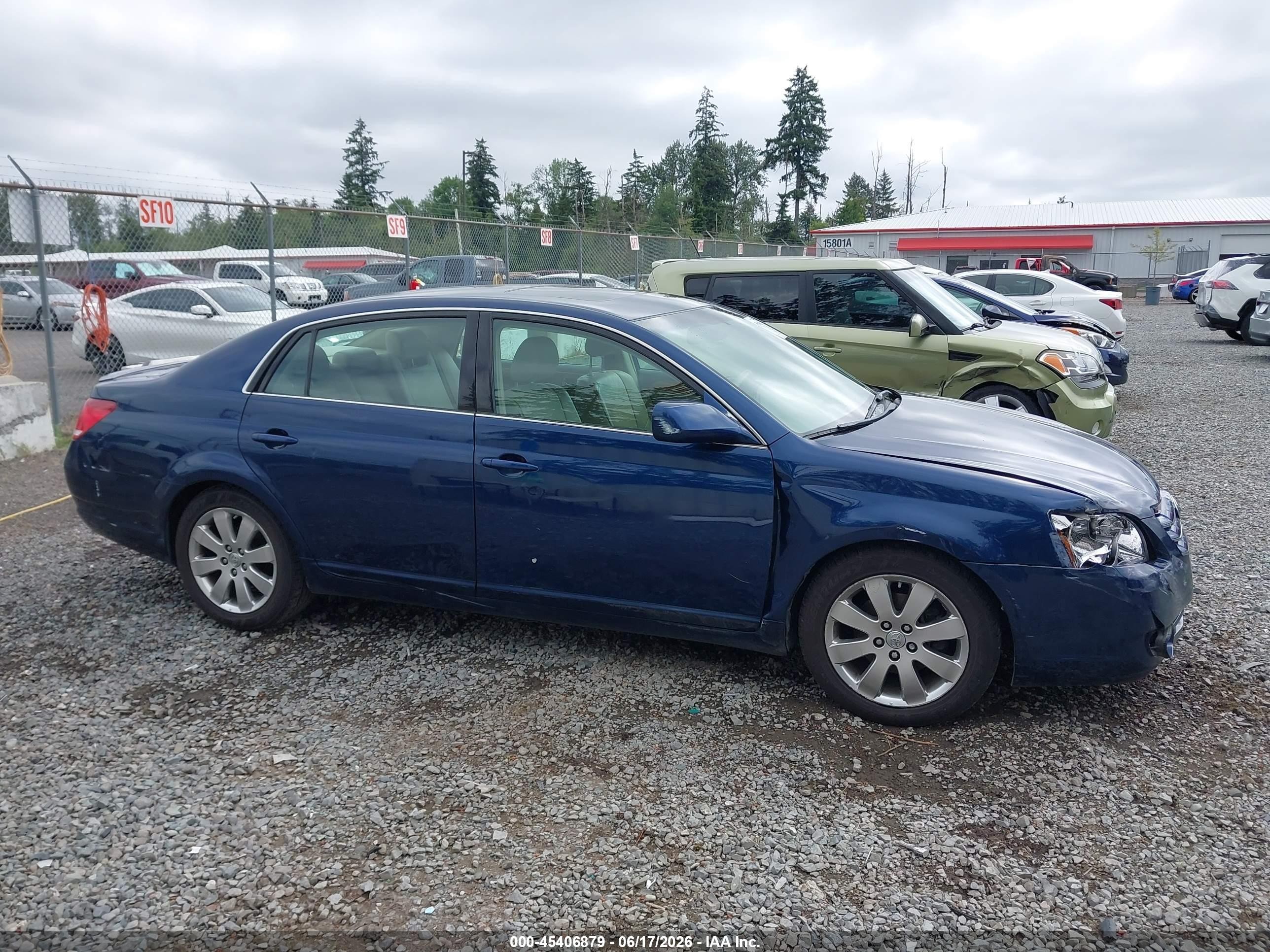 2007 Toyota Avalon Xls Dark Blue vin: 4T1BK36B97U241180