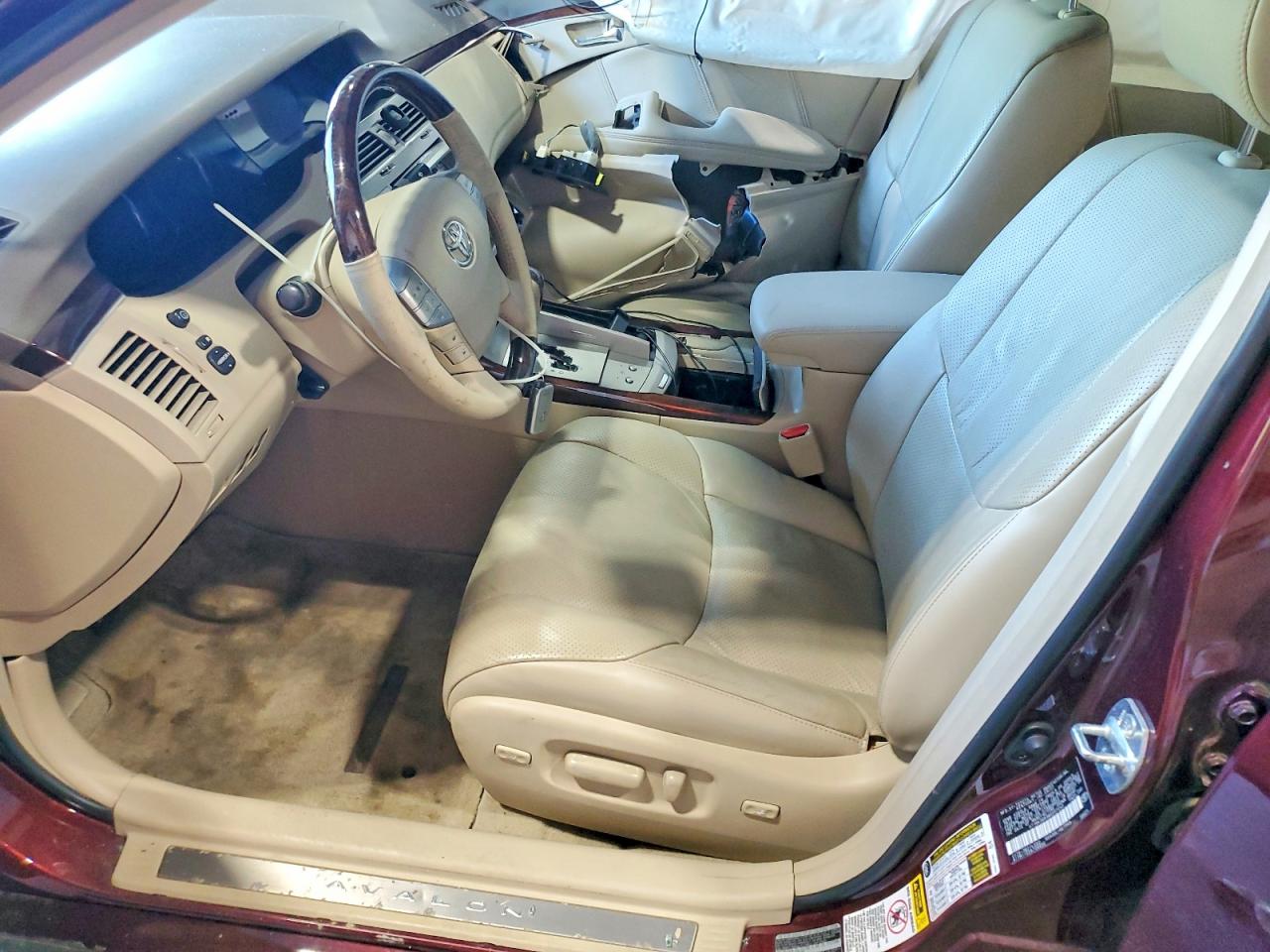 2008 Toyota Avalon Limited Burgundy vin: 4T1BK36B98U257042