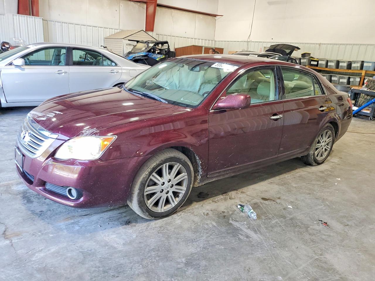 2008 Toyota Avalon Limited Burgundy vin: 4T1BK36B98U257042