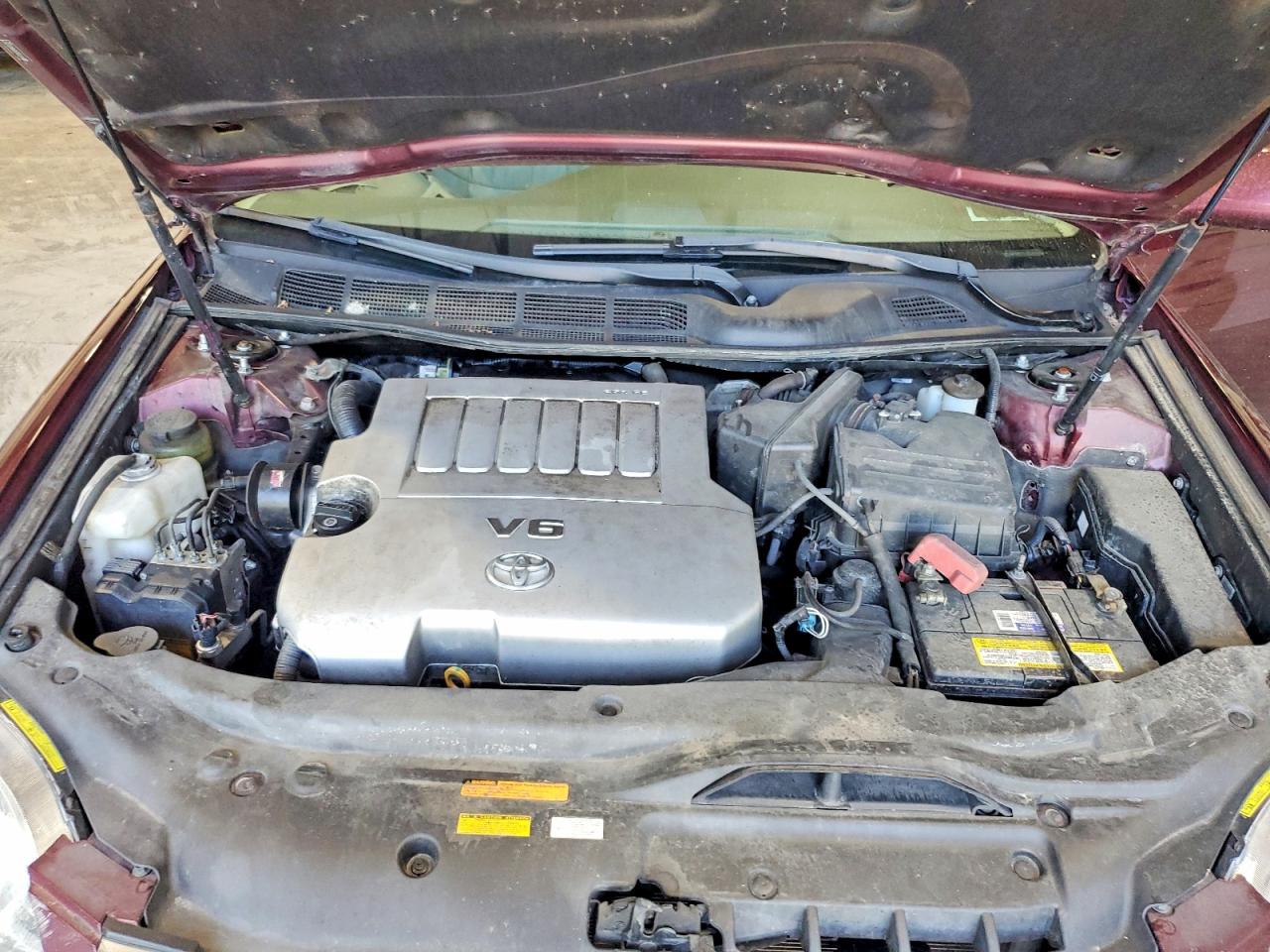 2008 Toyota Avalon Limited Burgundy vin: 4T1BK36B98U257042