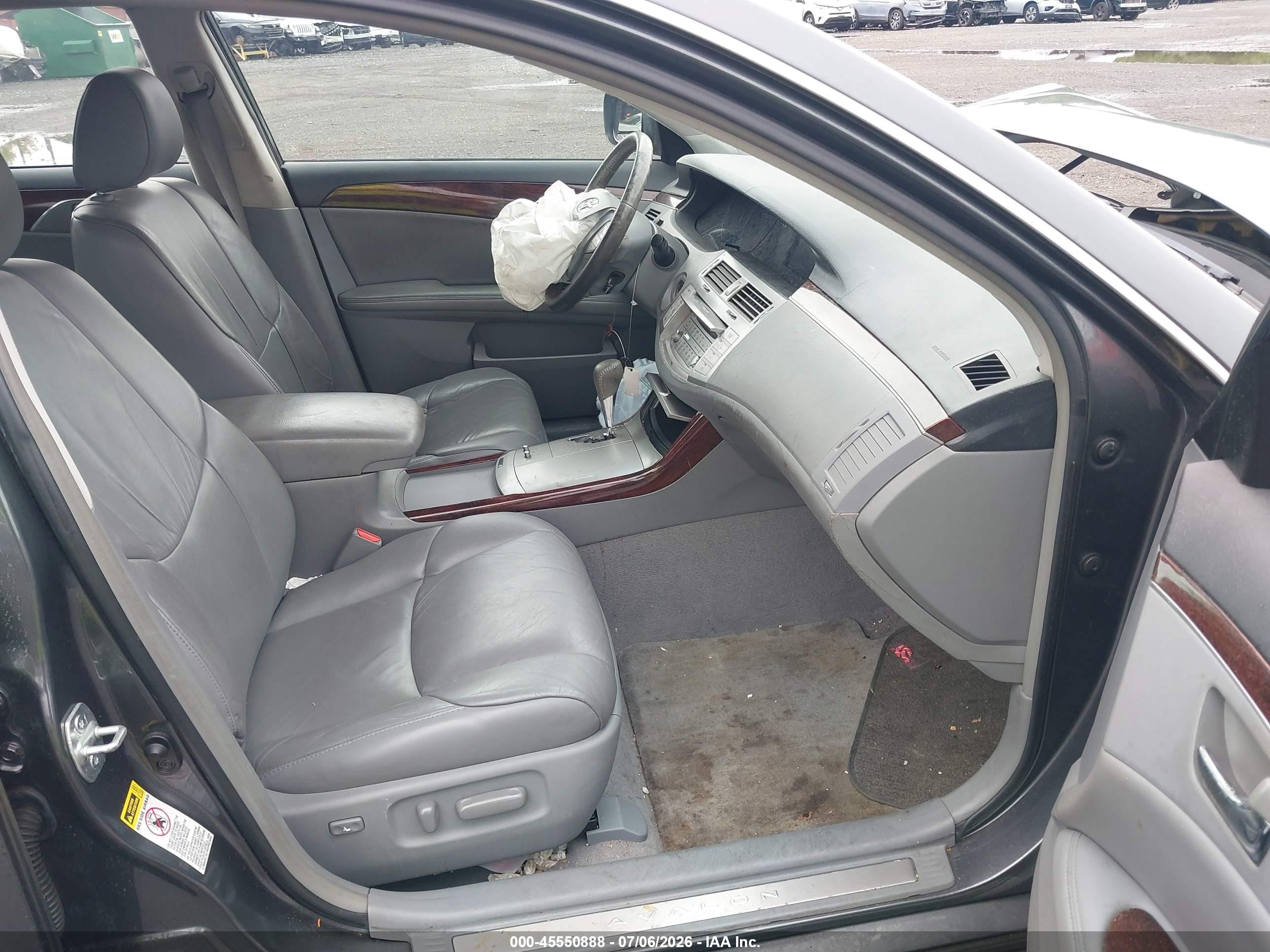 2008 Toyota Avalon Xls Серый vin: 4T1BK36B98U269482