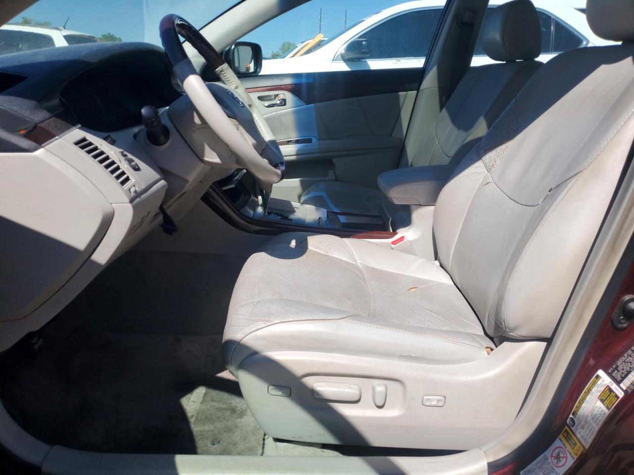 2008 Toyota Avalon Burgundy vin: 4T1BK36B98U283463