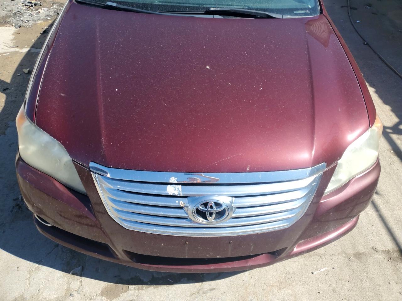 2008 Toyota Avalon Burgundy vin: 4T1BK36B98U283463